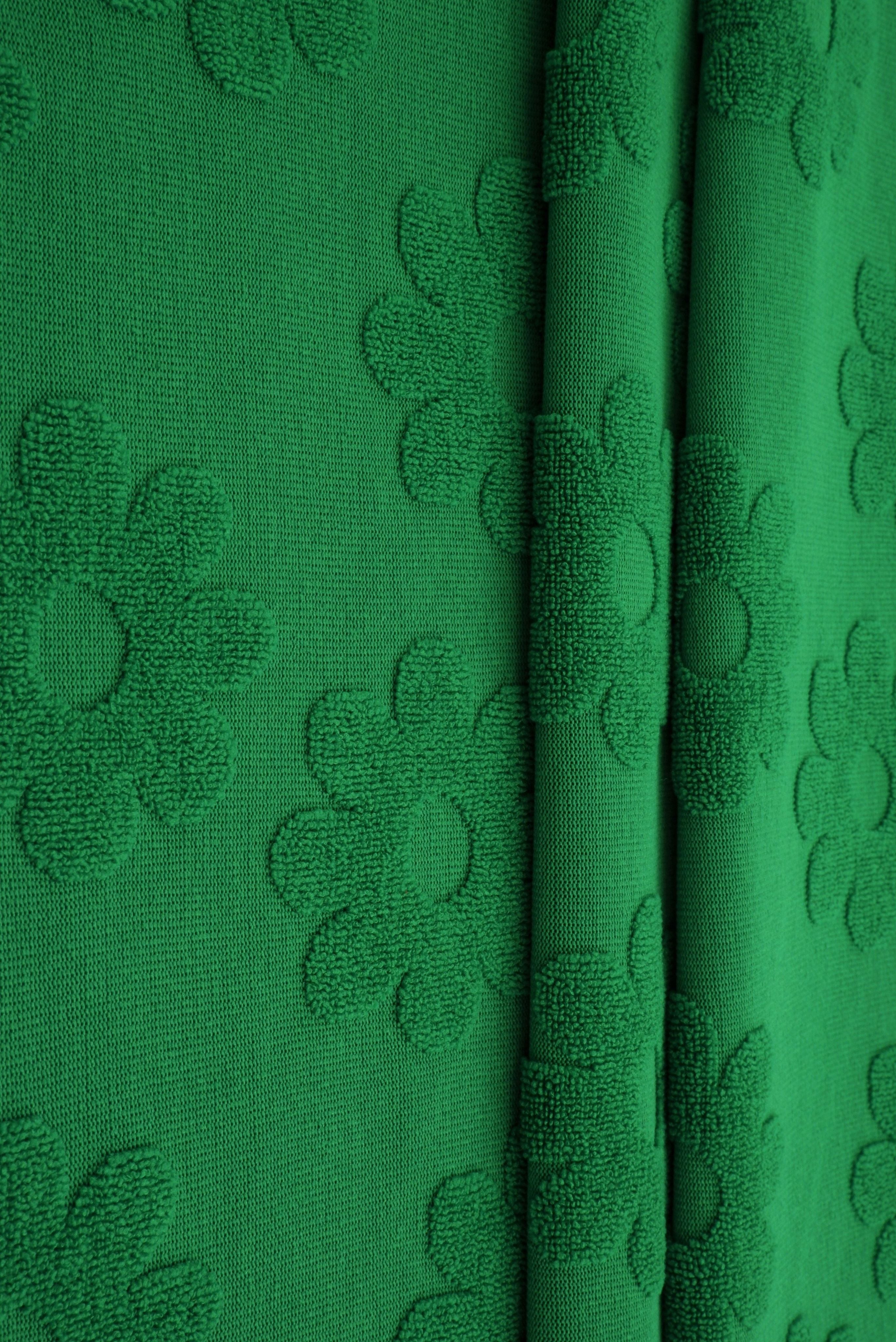 Daisy Floral Jacquard Knit Fabric - JACQ-4480