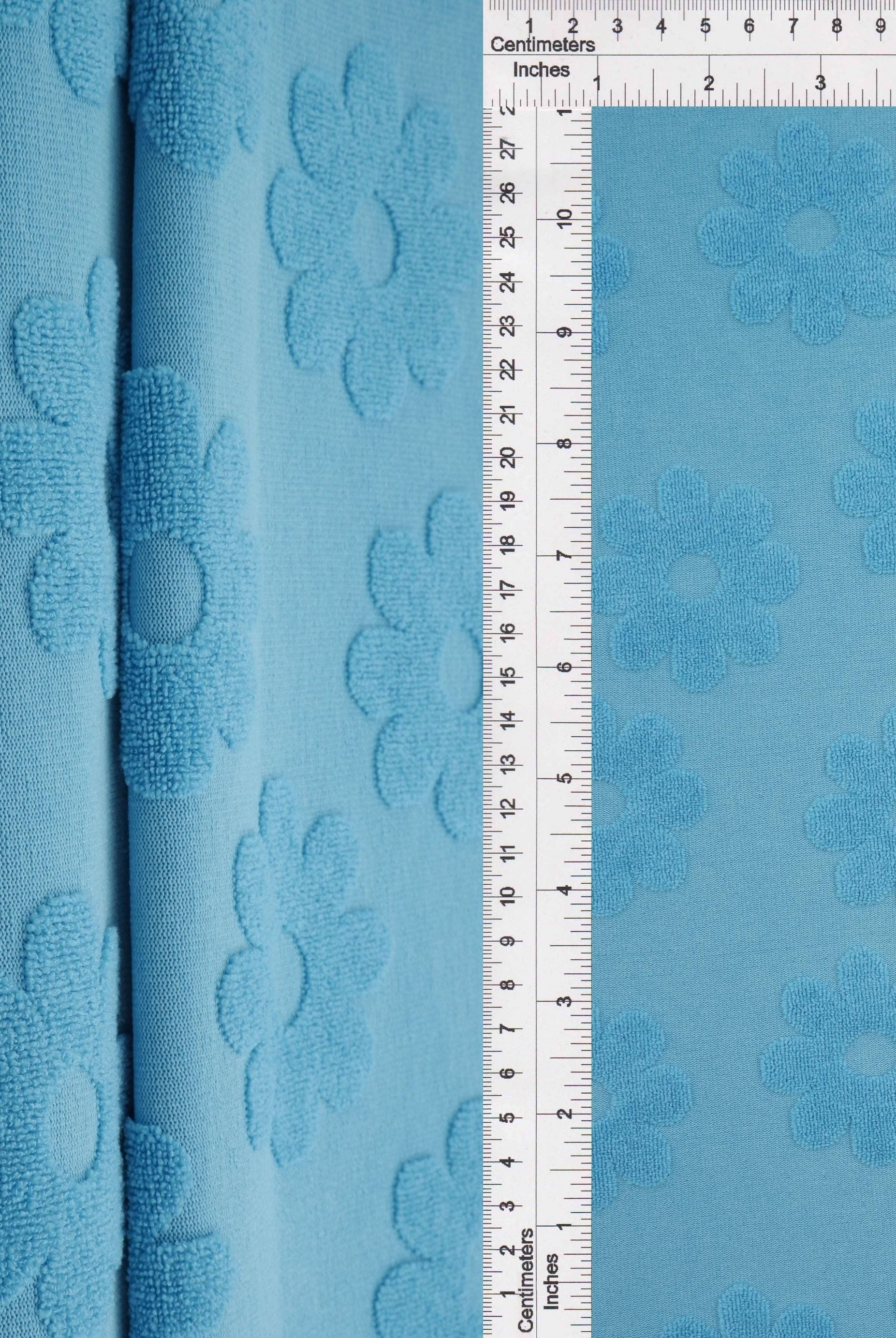 Daisy Floral Jacquard Knit Fabric - JACQ-4480