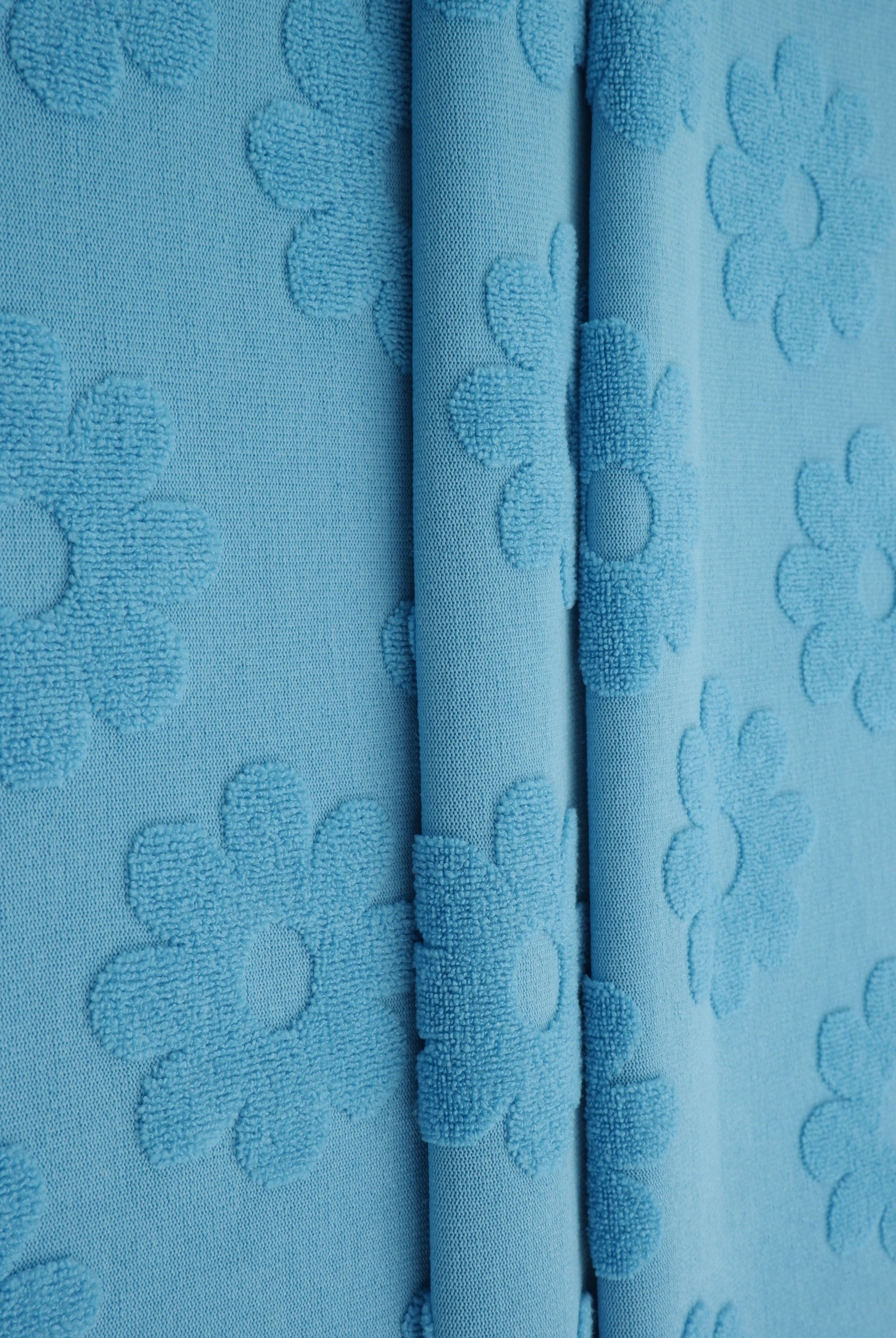 JACQ-4480 AQUA BLUE BLUE BOTTOMS DAISY FLOWER DRESS GEOMETRIC JACQUARD KNIT LIVERPOOL OUTERWEAR PANTS POLYESTER SKIRTS SOLID SPANDEX STRETCH SWEATER TOPS