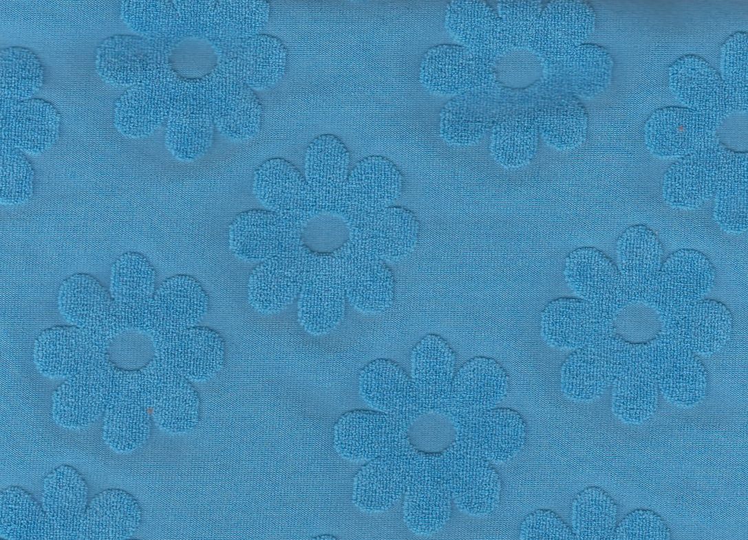 Daisy Floral Jacquard Knit Fabric - JACQ-4480