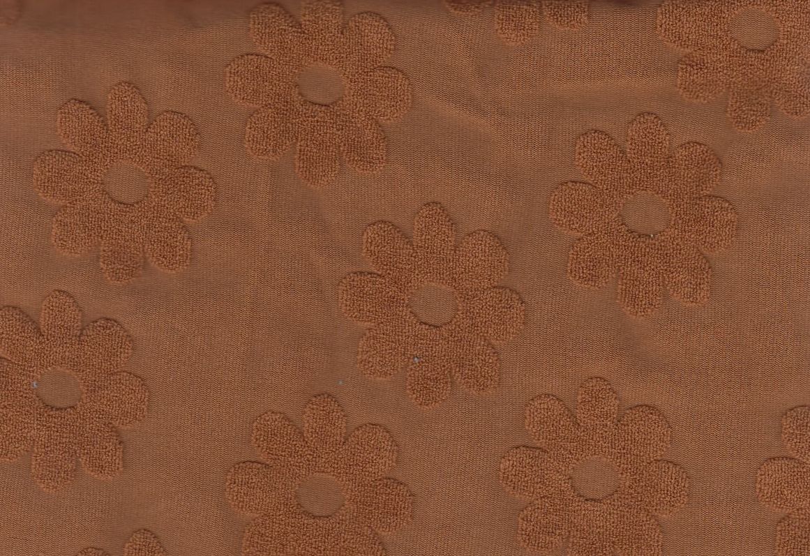 Daisy Floral Jacquard Knit Fabric - JACQ-4480