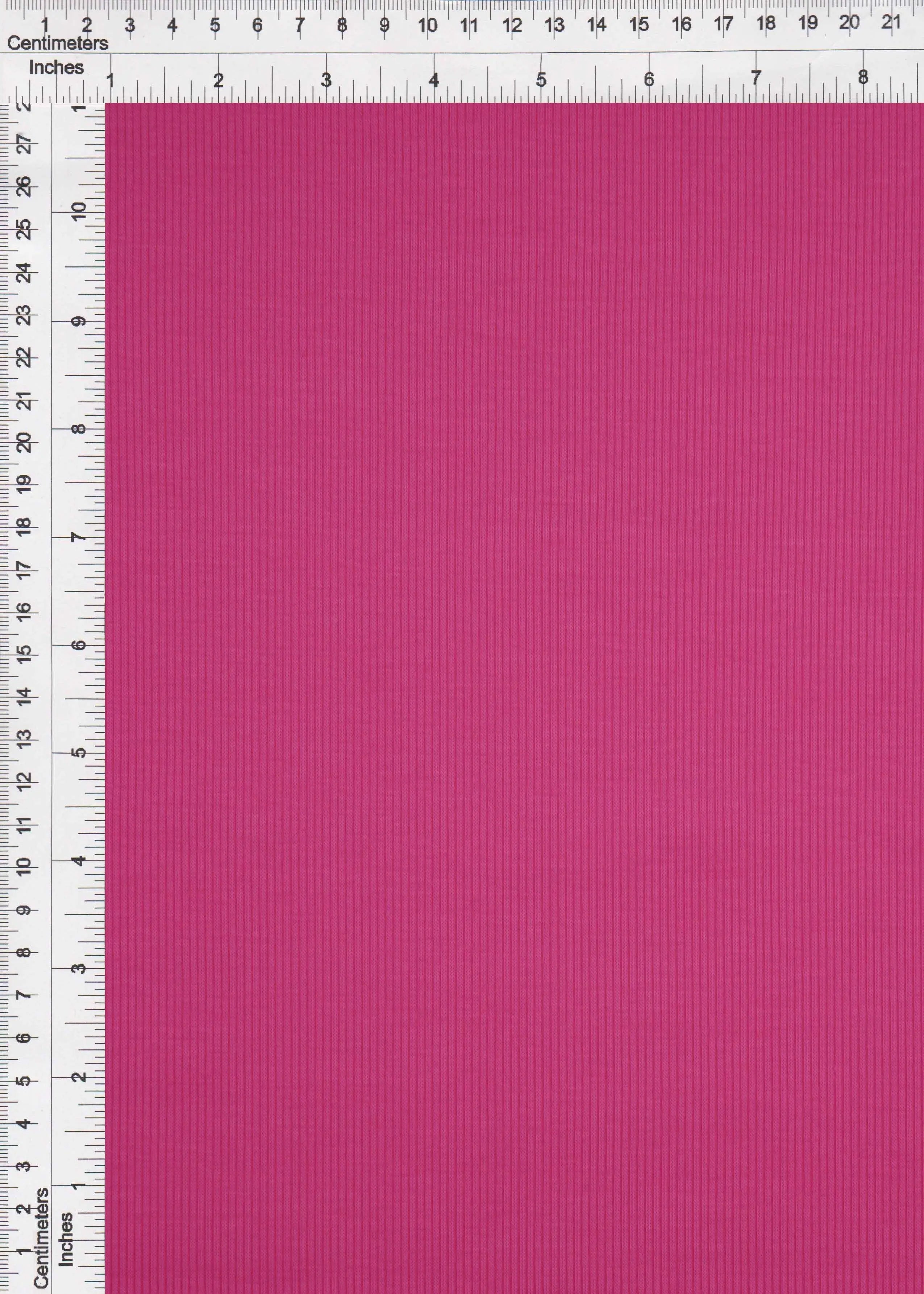 Rib Solid Stretch Knit Fabric - KNT3895