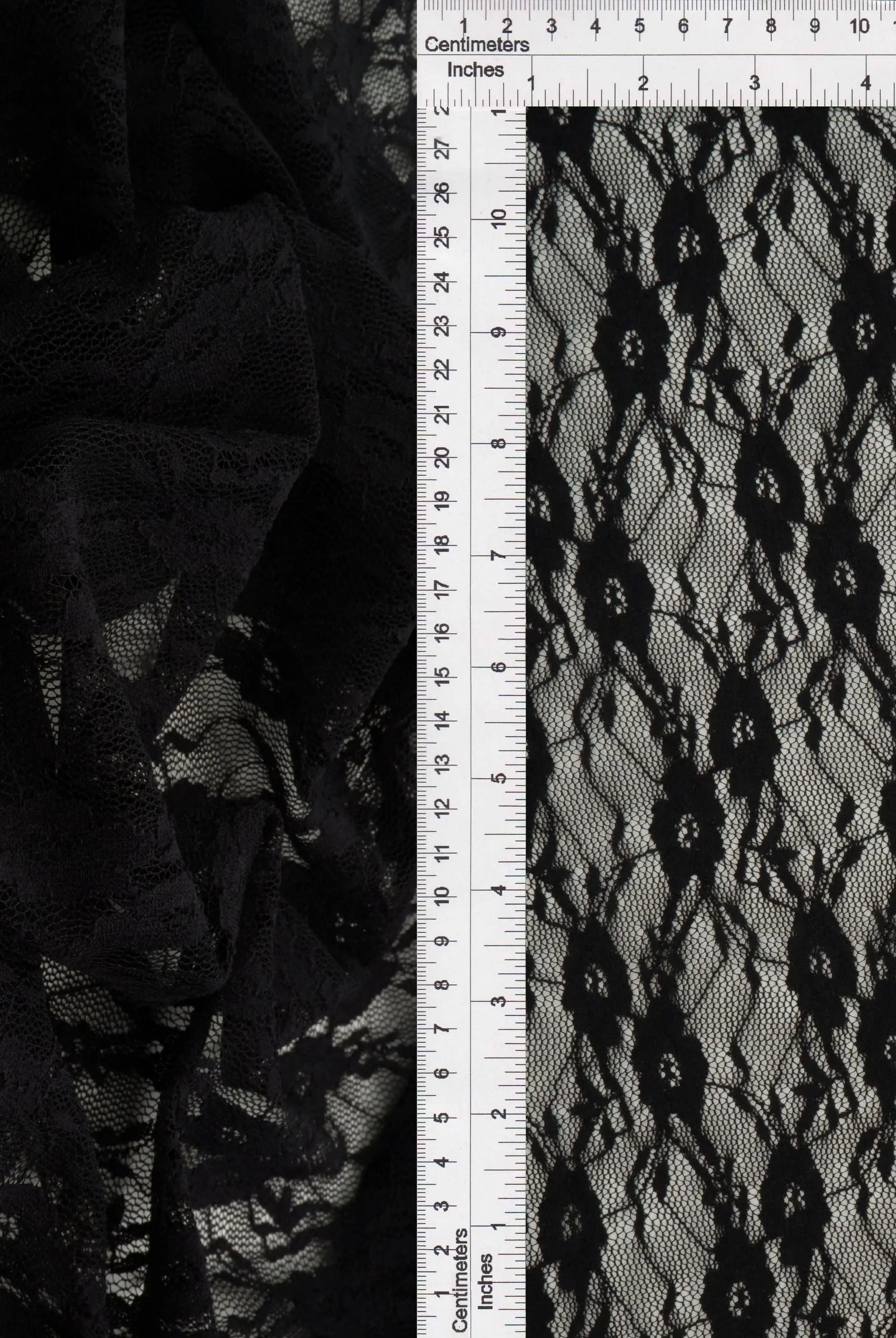 LACE-4481 BLACK BLACK BLOUSE BODYSUIT DRESS FLORAL LACE LOUNGEWEAR NO-PRINT NYLON SOLID SPANDEX T-SHIRT TOPS TUNICS WHITE