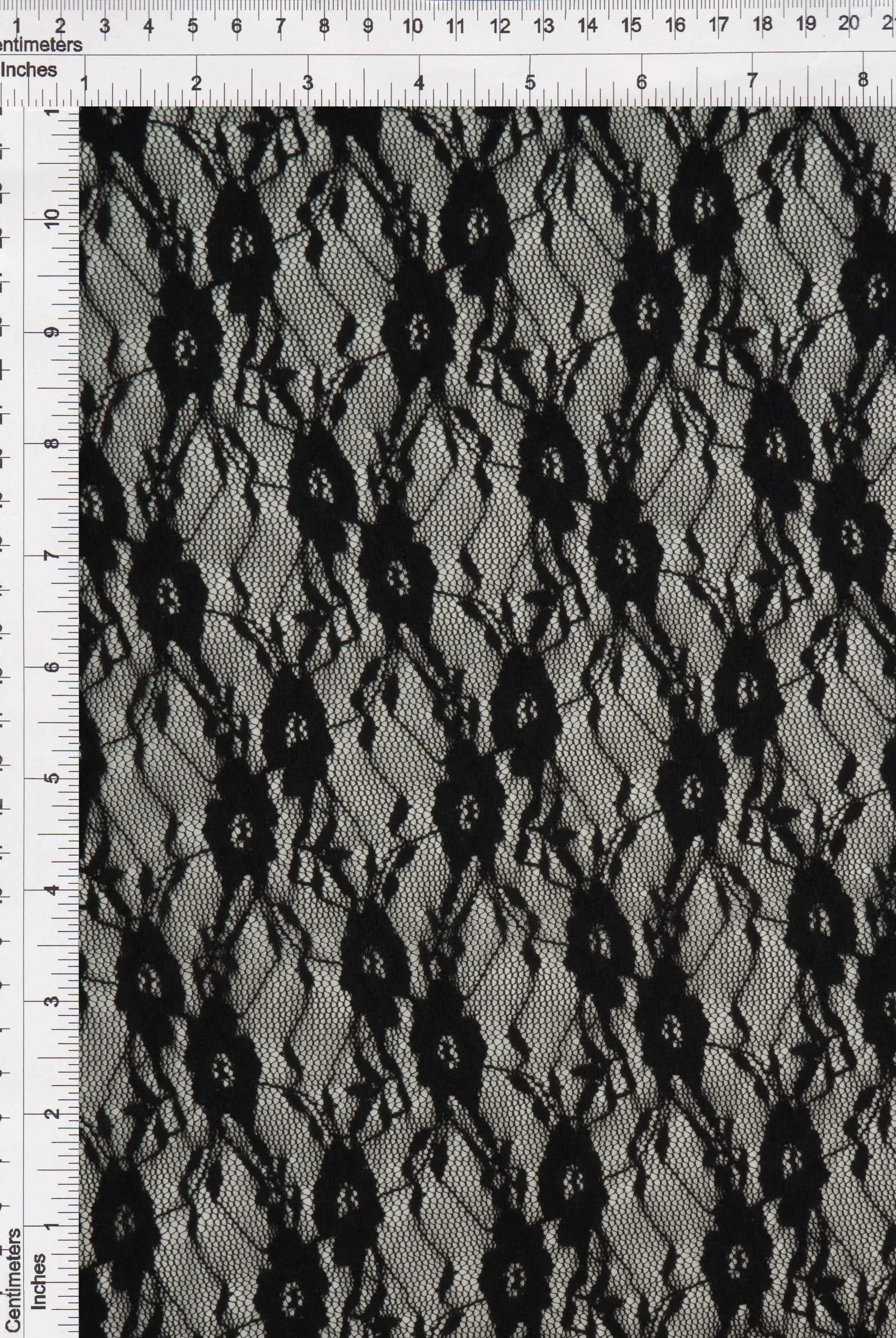 LACE-4481 BLACK BLACK BLOUSE BODYSUIT DRESS FLORAL LACE LOUNGEWEAR NO-PRINT NYLON SOLID SPANDEX T-SHIRT TOPS TUNICS WHITE