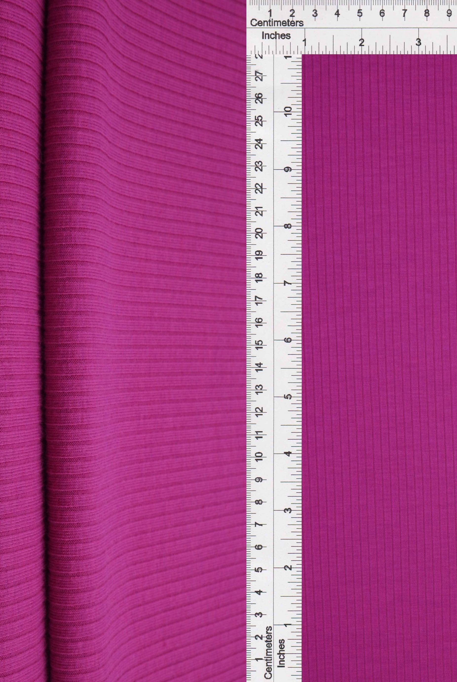 KNT4469 MAGENTA BODYSUIT BOTTOMS CAMI DRESS FUSCHIA KNIT NO-PRINT POLYESTER RAYON RIBBED SKIRTS SOLID-B SPANDEX STRETCH TOPS
