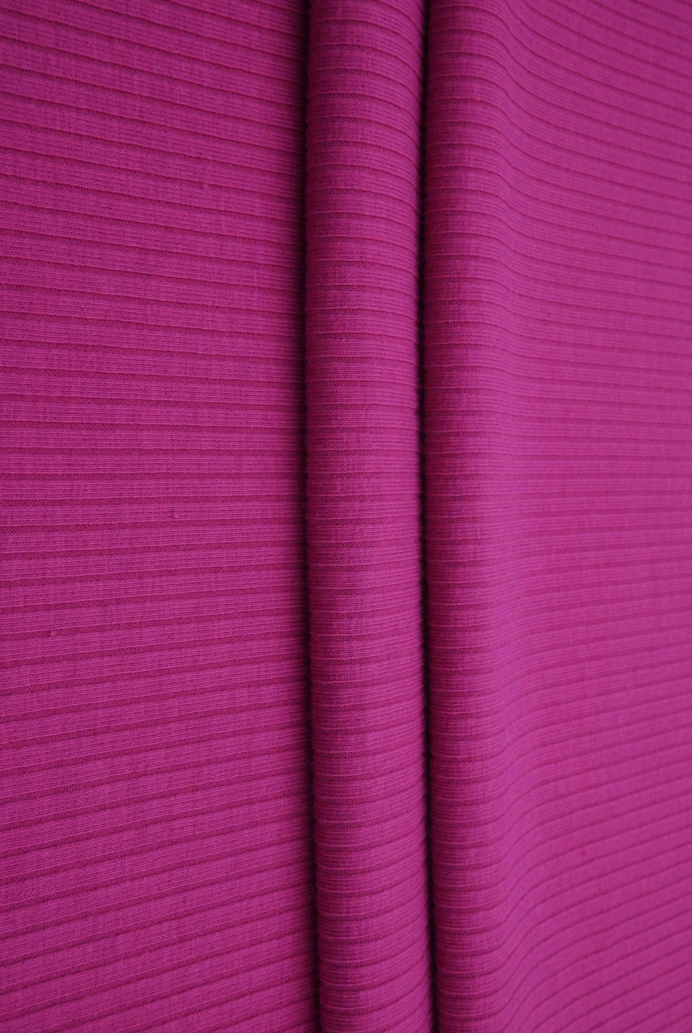 KNT4469 MAGENTA BODYSUIT BOTTOMS CAMI DRESS FUSCHIA KNIT NO-PRINT POLYESTER RAYON RIBBED SKIRTS SOLID-B SPANDEX STRETCH TOPS