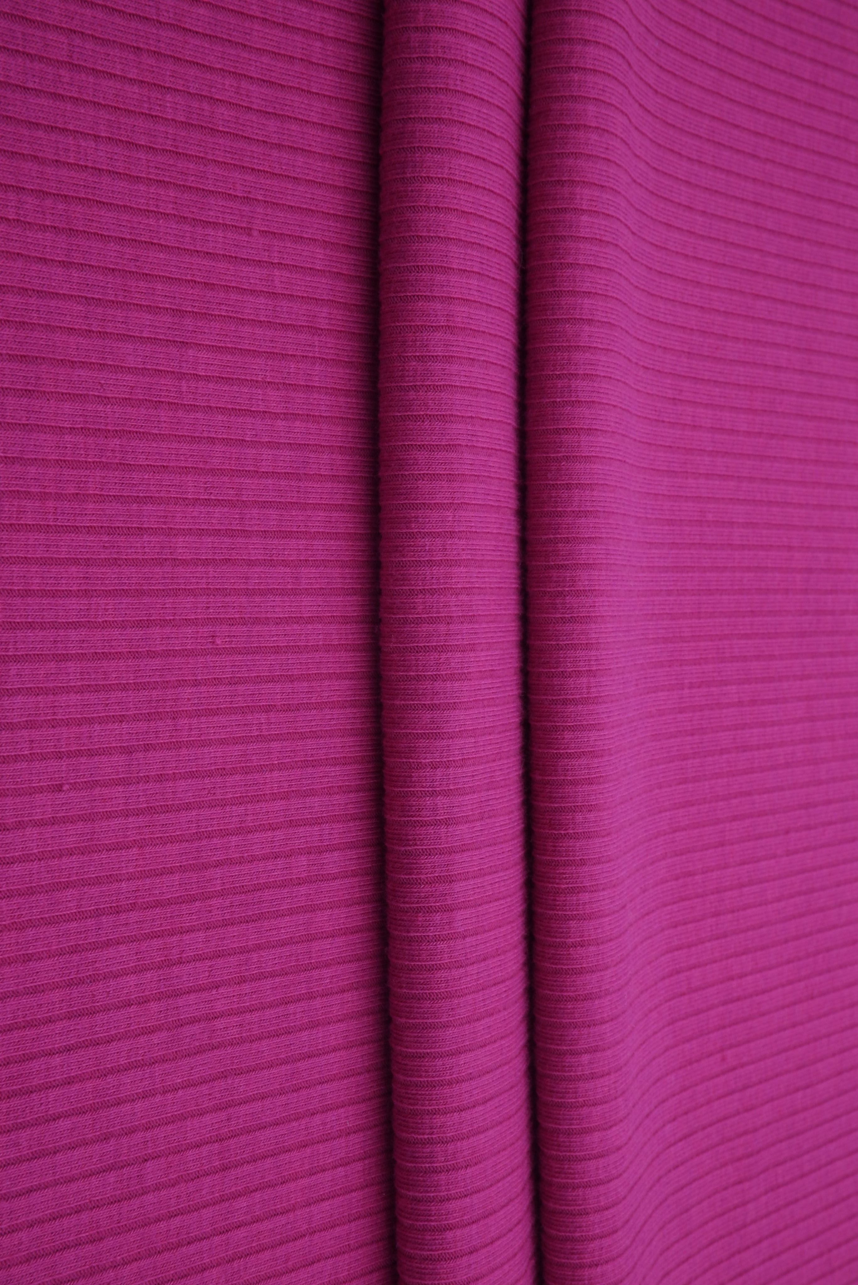 KNT4469 MAGENTA BODYSUIT BOTTOMS CAMI DRESS FUSCHIA KNIT NO-PRINT POLYESTER RAYON RIBBED SKIRTS SOLID-B SPANDEX STRETCH TOPS