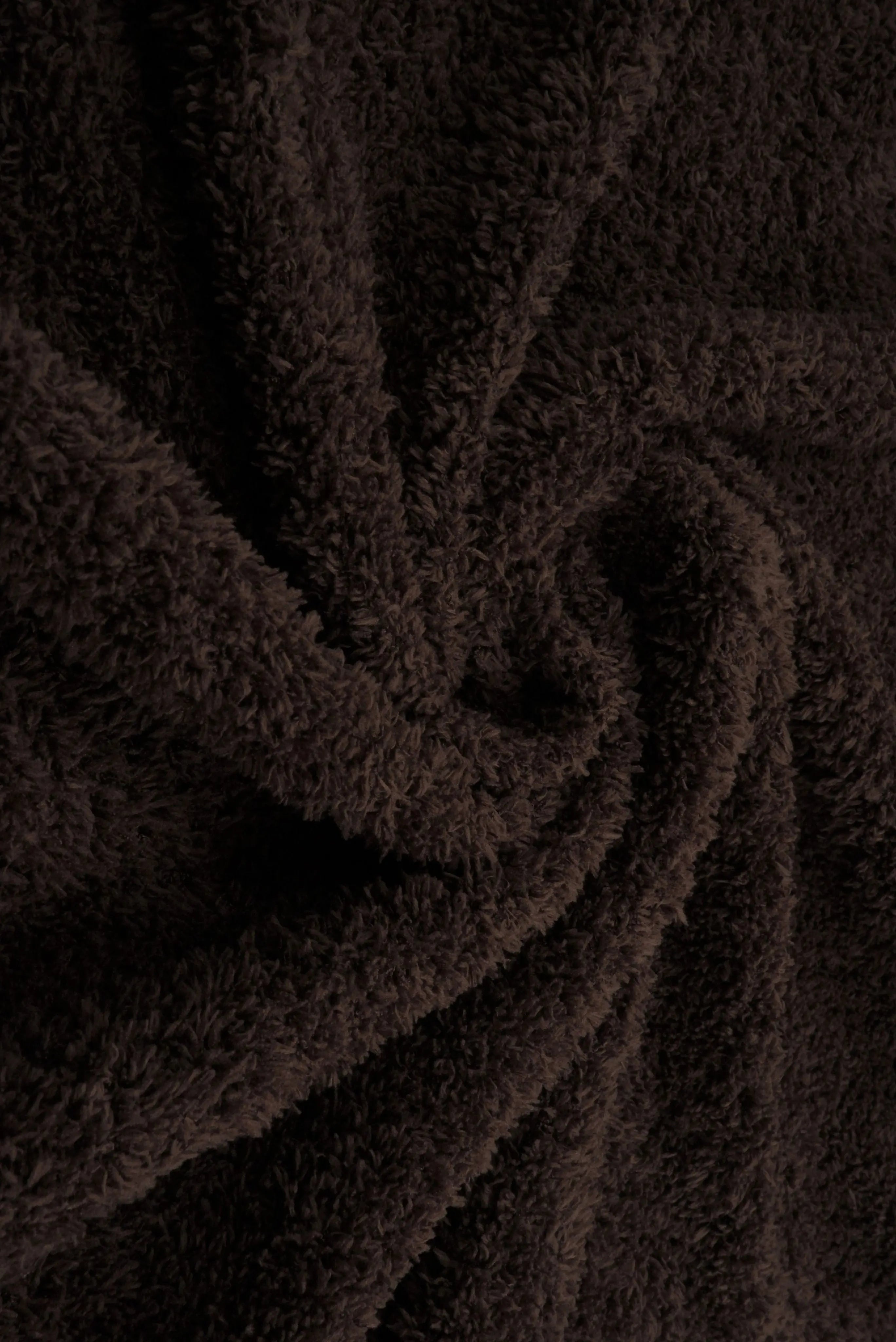 KNT4487 BROWN ACTIVEWEAR BOTTOMS BROWN KNIT LOUNGEWEAR NO-PRINT OUTERWEAR POLYESTER SOLID SPANDEX STRETCH SWEATER