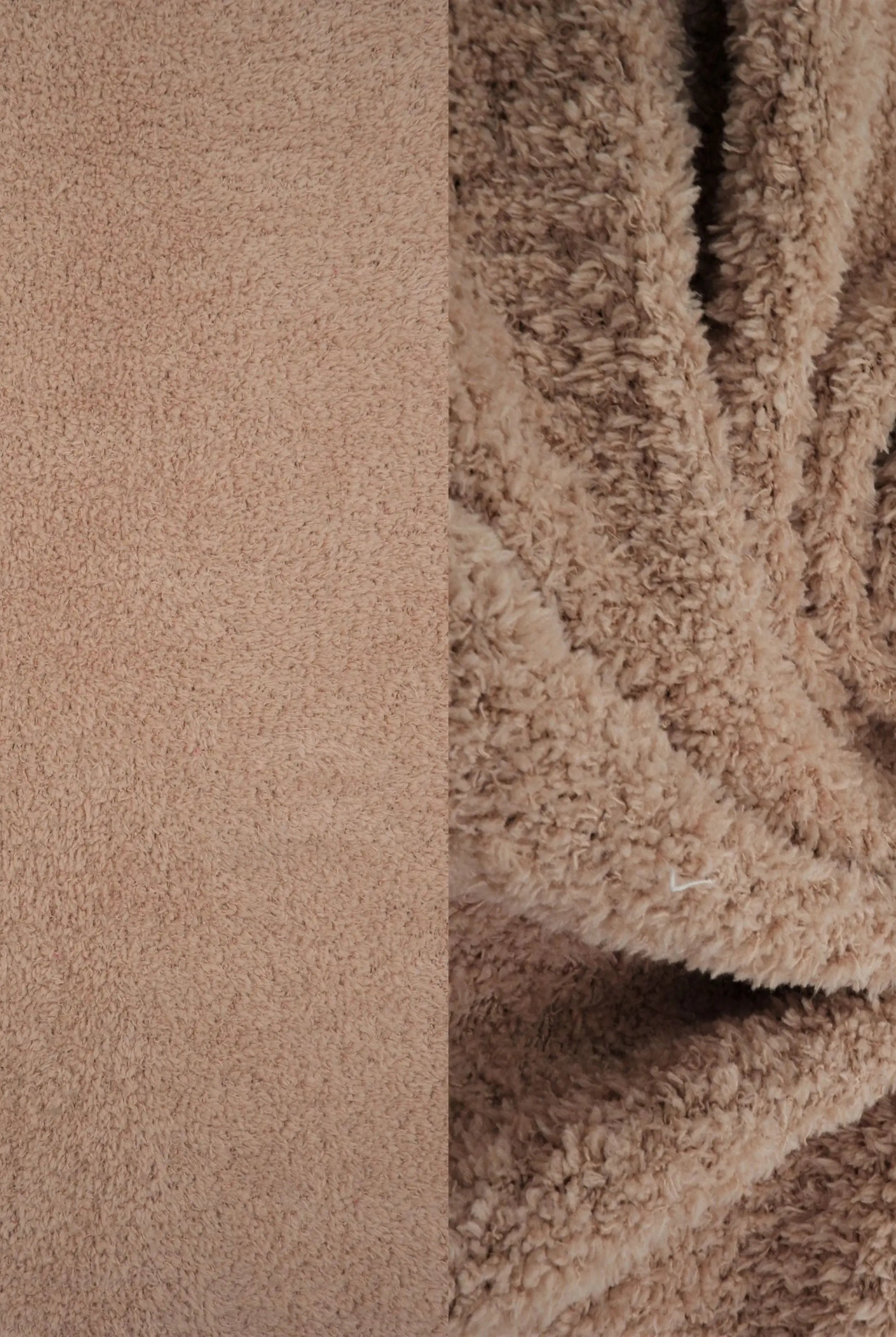 KNT4487 COCO ACTIVEWEAR BOTTOMS BROWN KNIT LOUNGEWEAR NO-PRINT OUTERWEAR POLYESTER SOLID SPANDEX STRETCH SWEATER