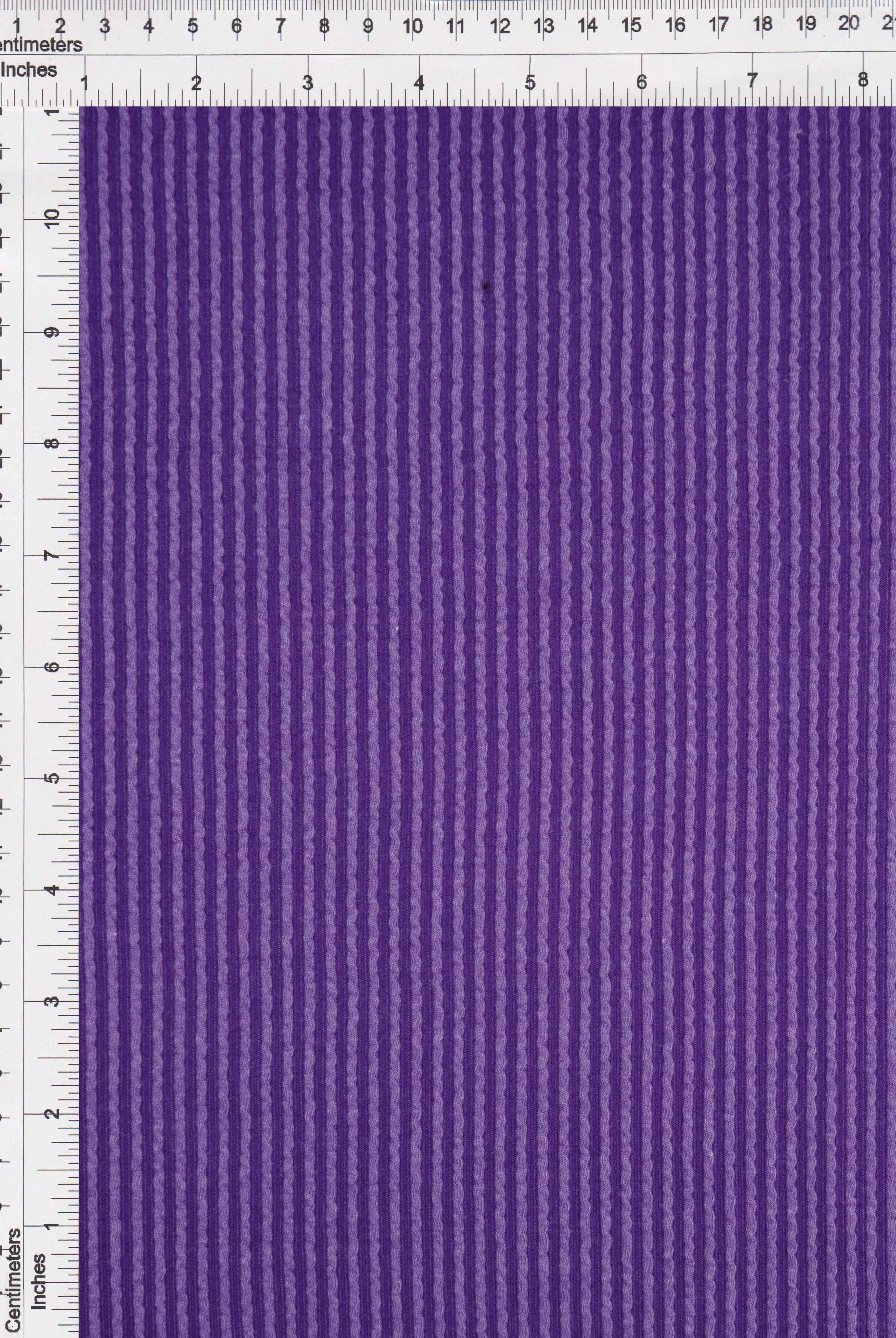 Jacquard Double Knit Rib Stretch Fabric - KNT4463