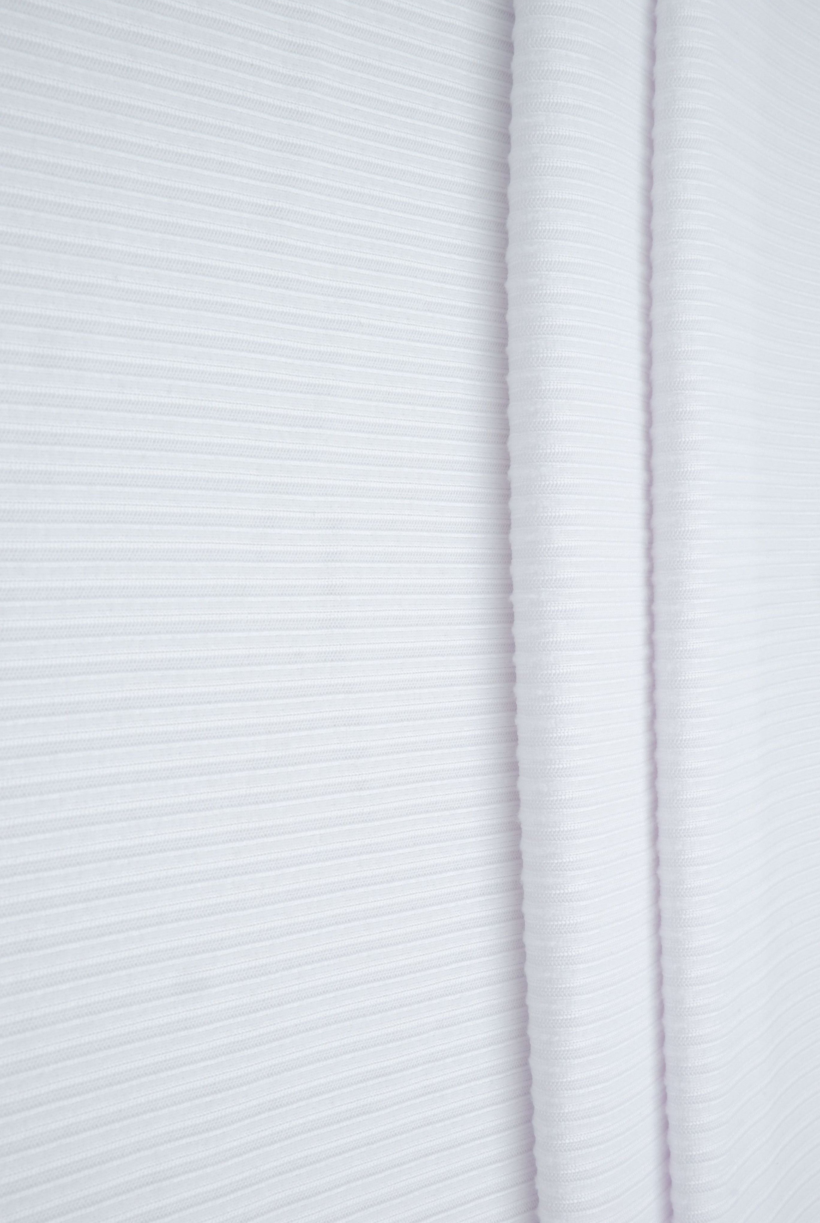 Rib Solid Stretch Knit Fabric - KNT4151