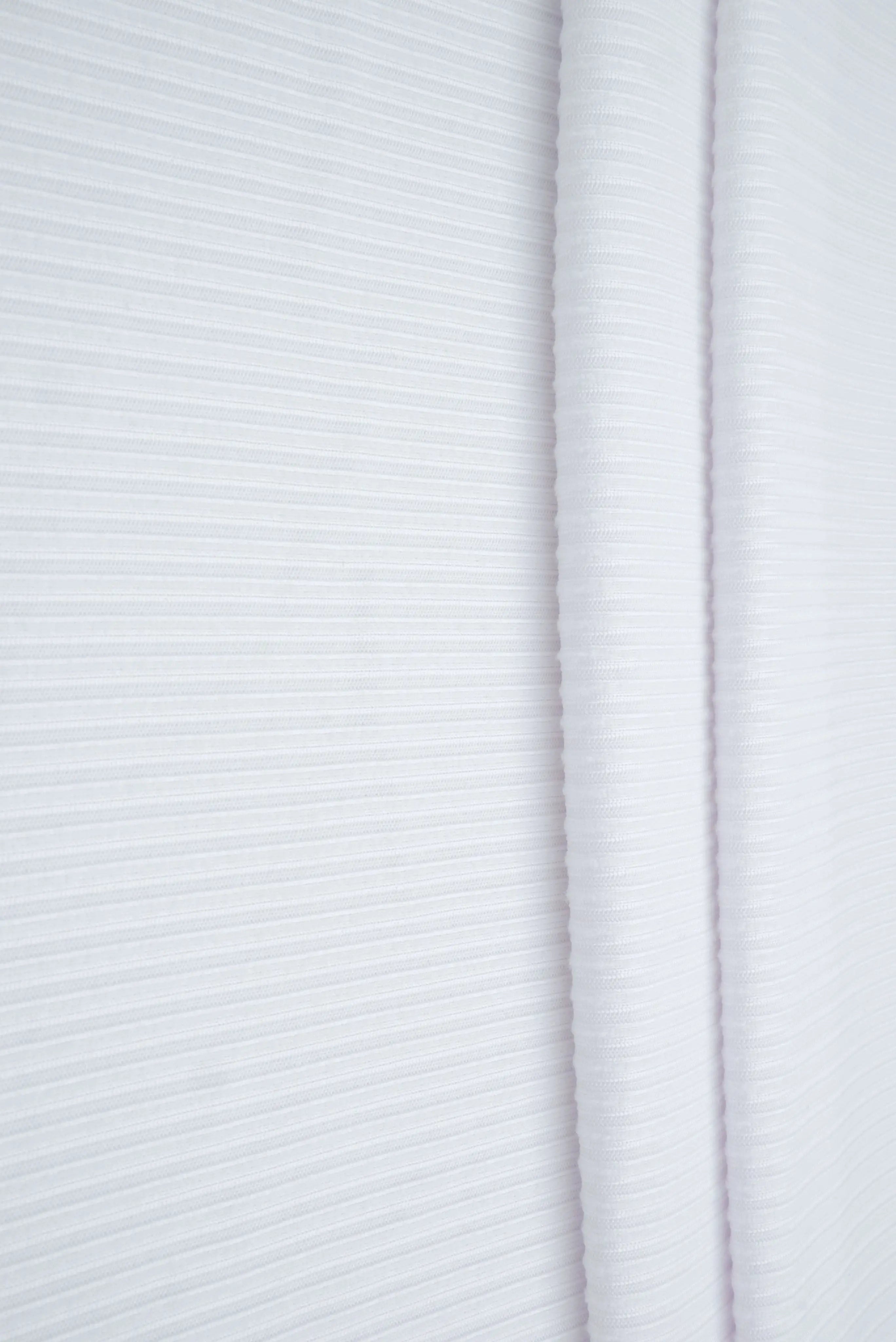 KNT4151 WHITE-200 BIKER SHORTS BODYSUIT BOTTOMS CAMI DRESS KNIT LOUNGEWEAR NO-PRINT PANTS POLYESTER RIB 4X2 SKIRTS SOLID SPANDEX STRETCH T-SHIRT TOPS TUNICS WHITE YUMMY