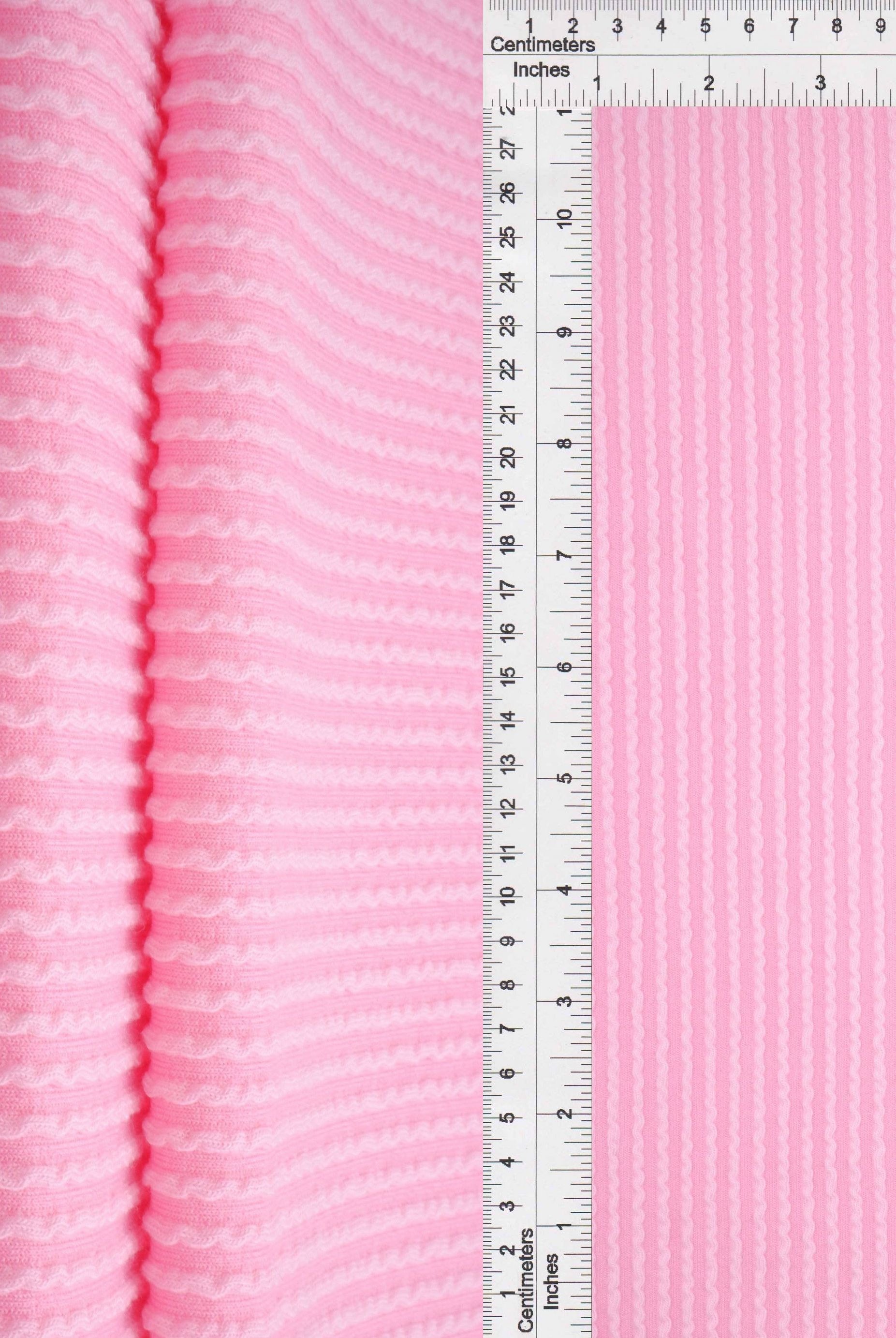 KNT4463 PINK NEW BODYSUIT BOTTOMS CAMI DOUBLE KNIT DRESS JACQUARD LOUNGEWEAR NO-PRINT PANTS PINK POLYESTER RAYON RIB SOLID SPANDEX STRETCH SWEATER T-SHIRT URBAN