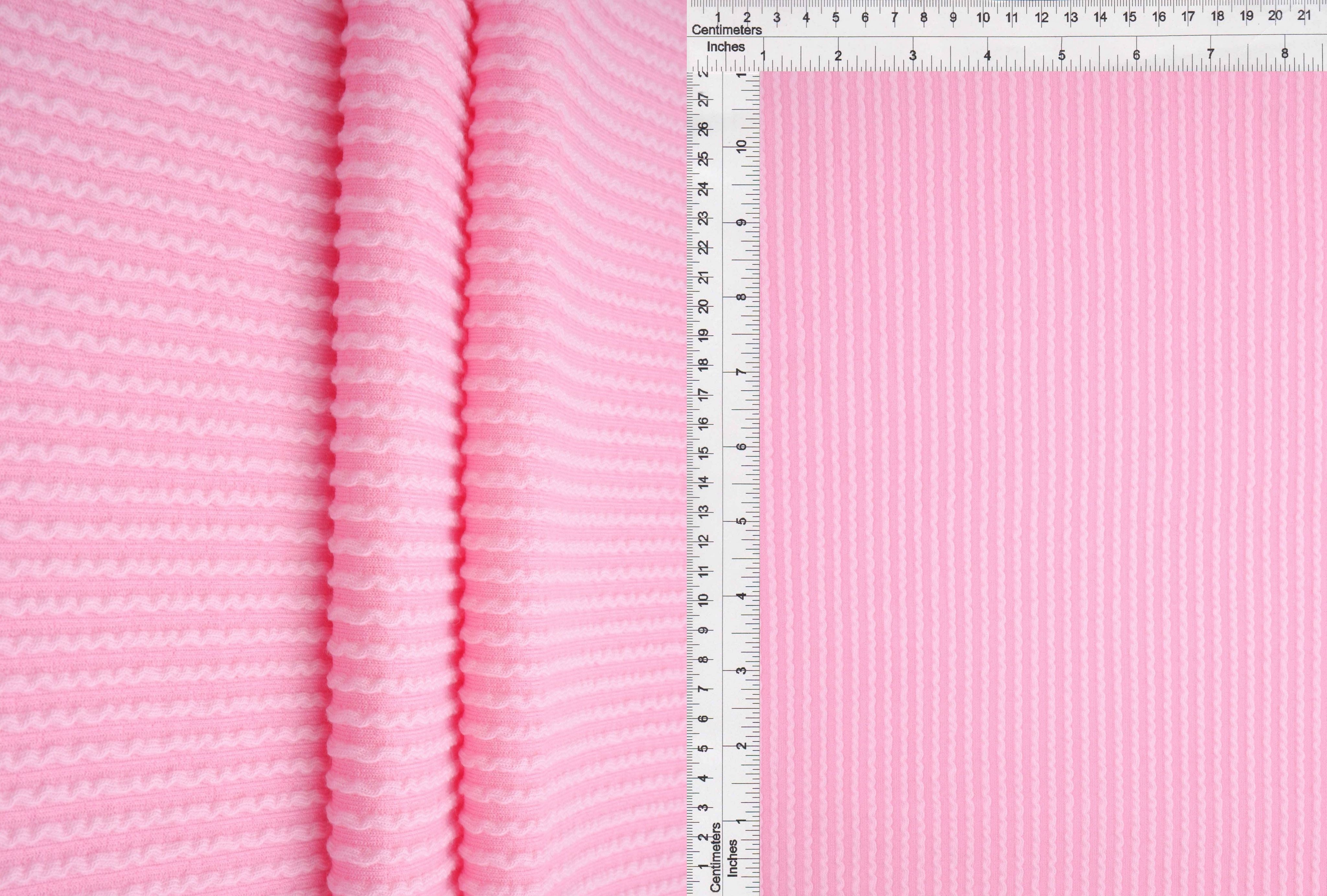 KNT4463 PINK NEW BODYSUIT BOTTOMS CAMI DOUBLE KNIT DRESS JACQUARD LOUNGEWEAR NO-PRINT PANTS PINK POLYESTER RAYON RIB SOLID SPANDEX STRETCH SWEATER T-SHIRT URBAN