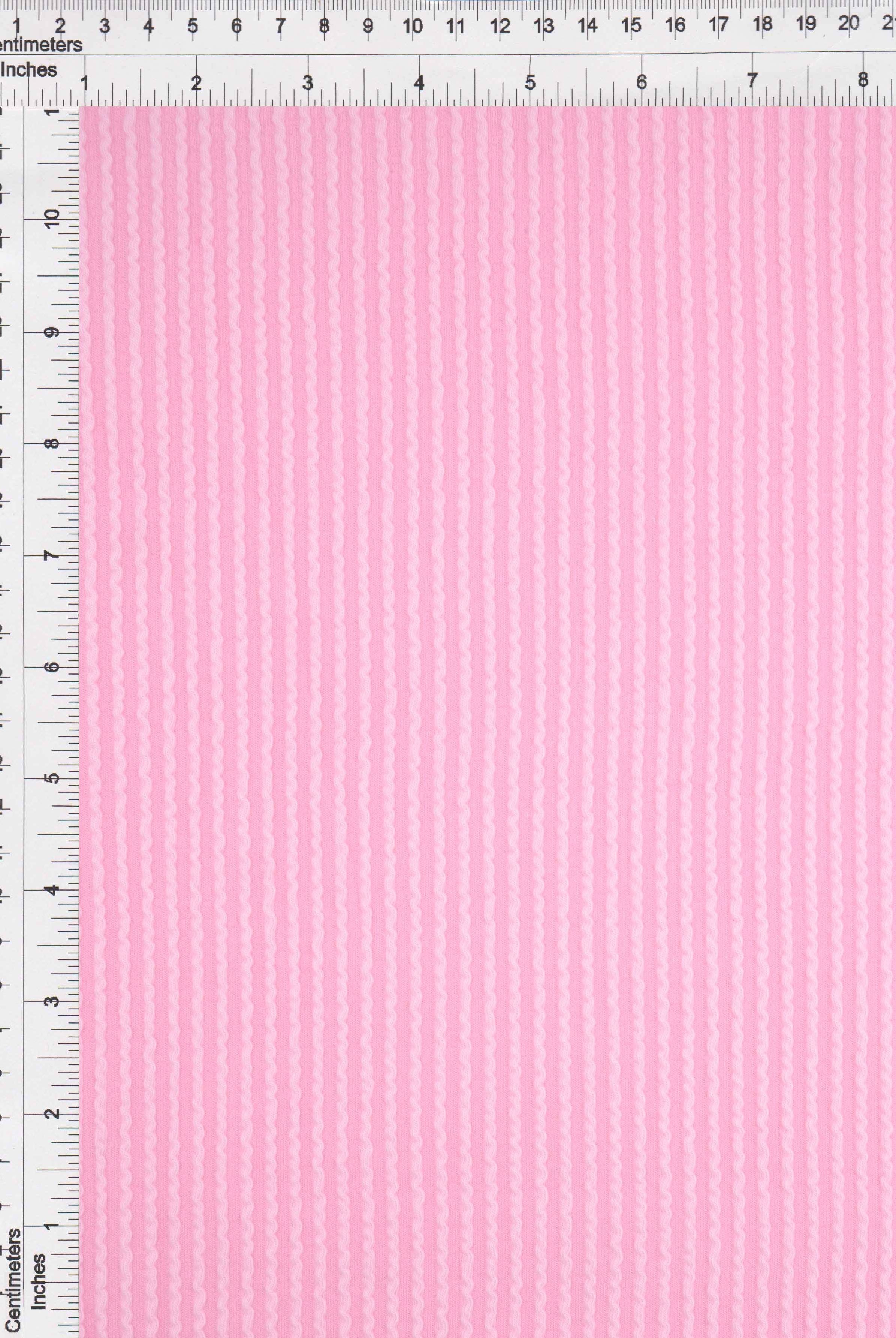 Jacquard Double Knit Rib Stretch Fabric - KNT4463