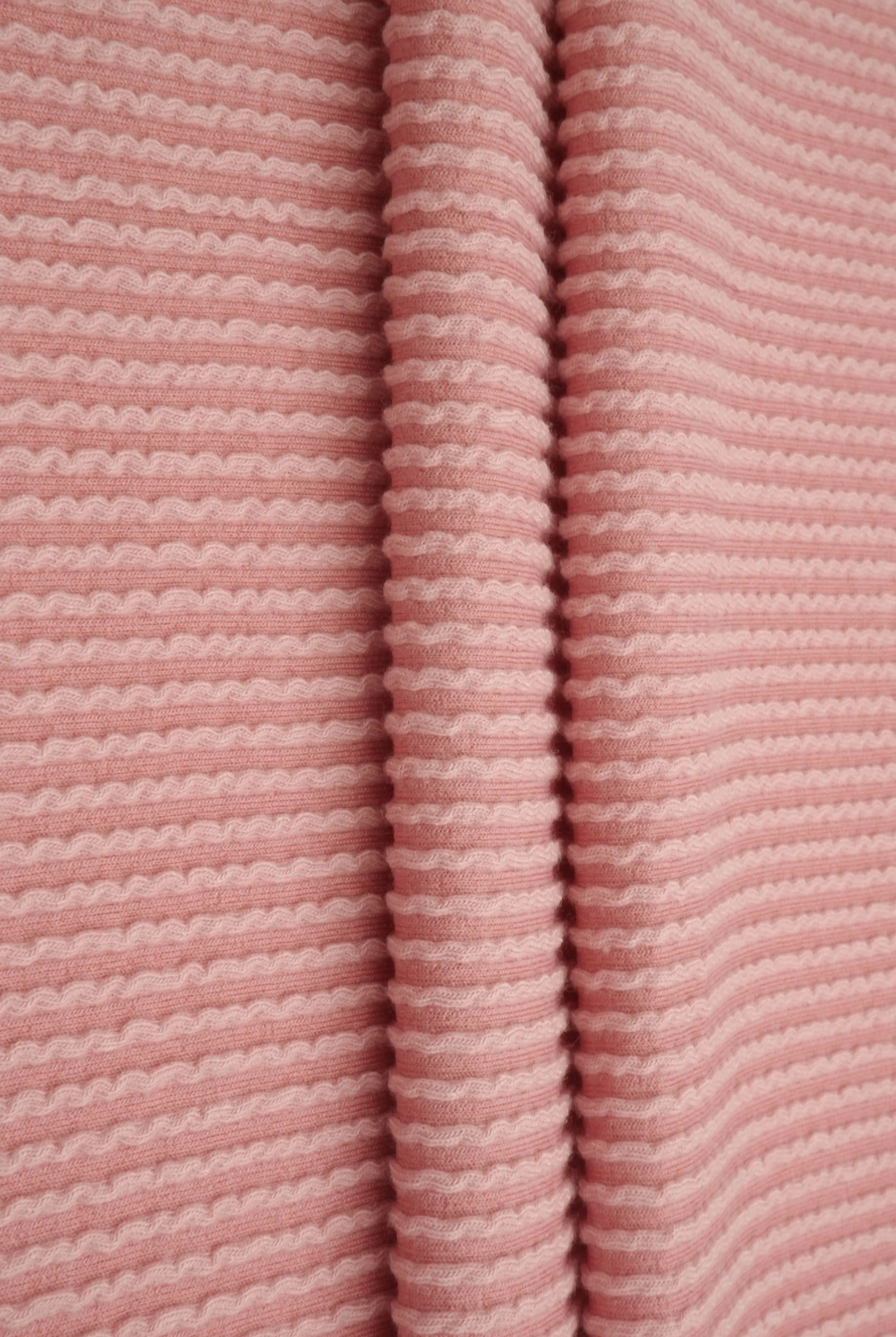 KNT4463 ROSE BODYSUIT BOTTOMS CAMI DOUBLE KNIT DRESS JACQUARD LOUNGEWEAR NO-PRINT PANTS PINK POLYESTER RAYON RIB ROSE SOLID SPANDEX STRETCH SWEATER T-SHIRT URBAN