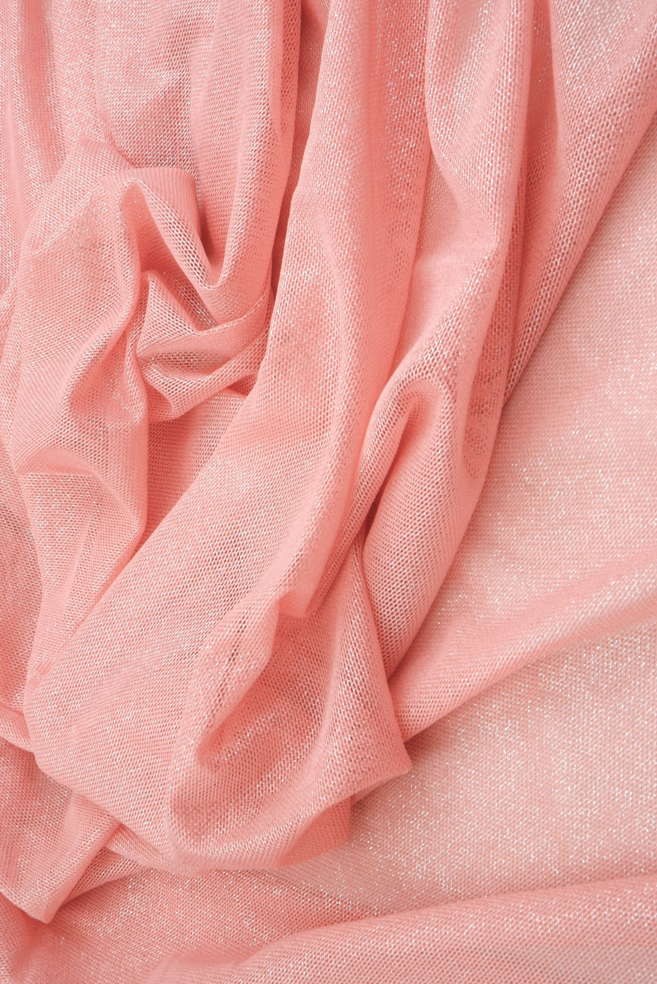 Foil Mesh Stretch Fabric Polyester Spandex - MESH-FOIL