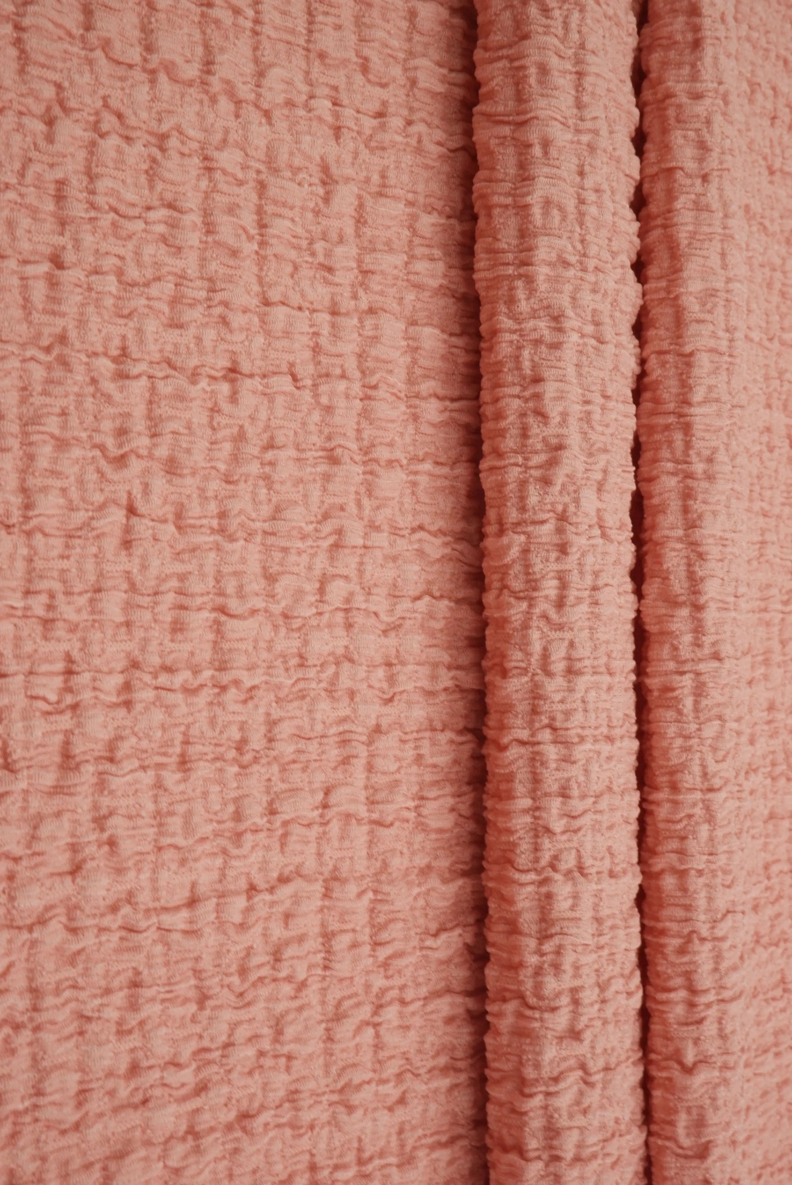 Waffle Crepe Solid Knit Fabric - CRP4501