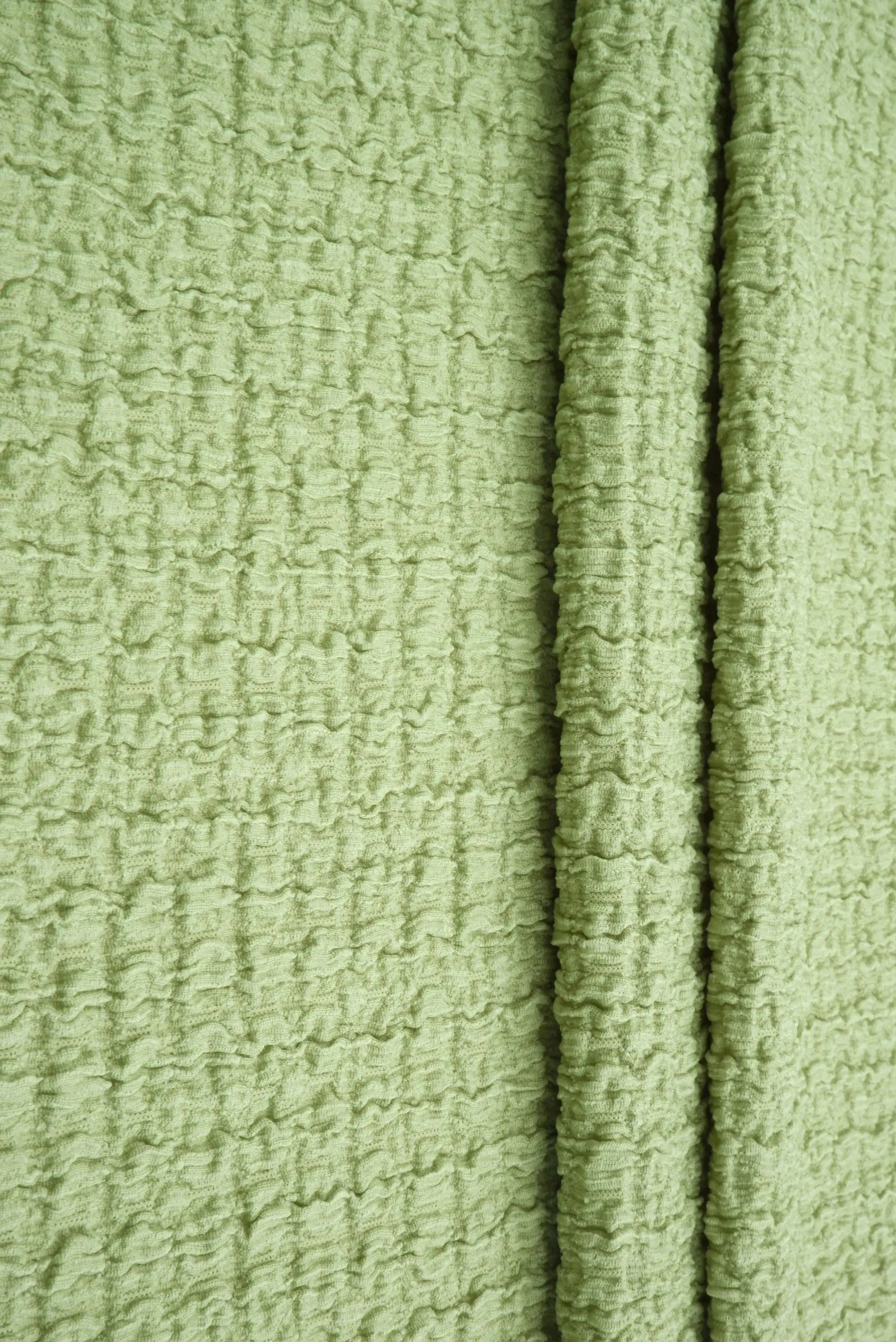 Waffle Crepe Solid Knit Fabric - CRP4501