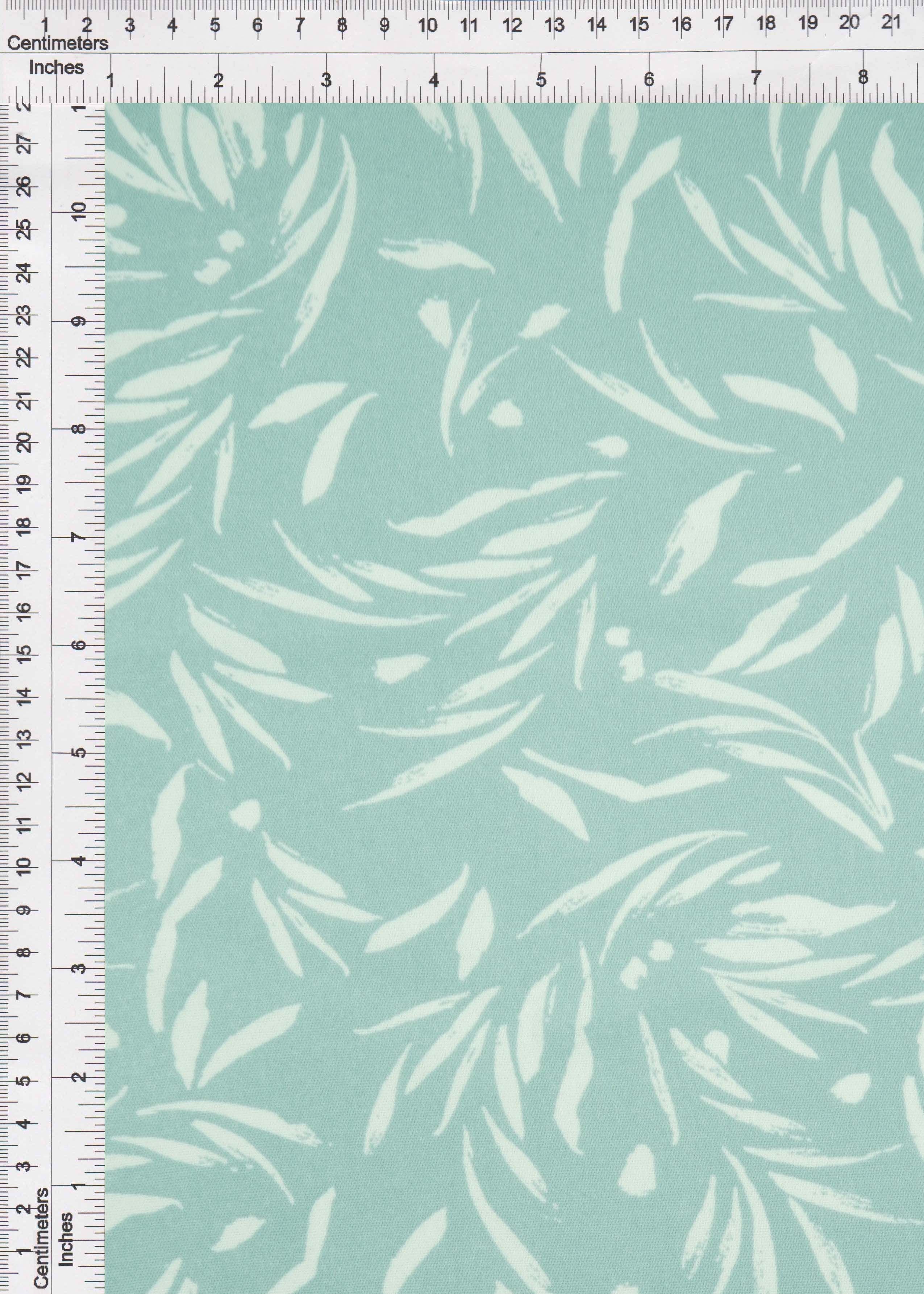 Airflow Leaf Print Cey Fabric - POP4178-MS11090