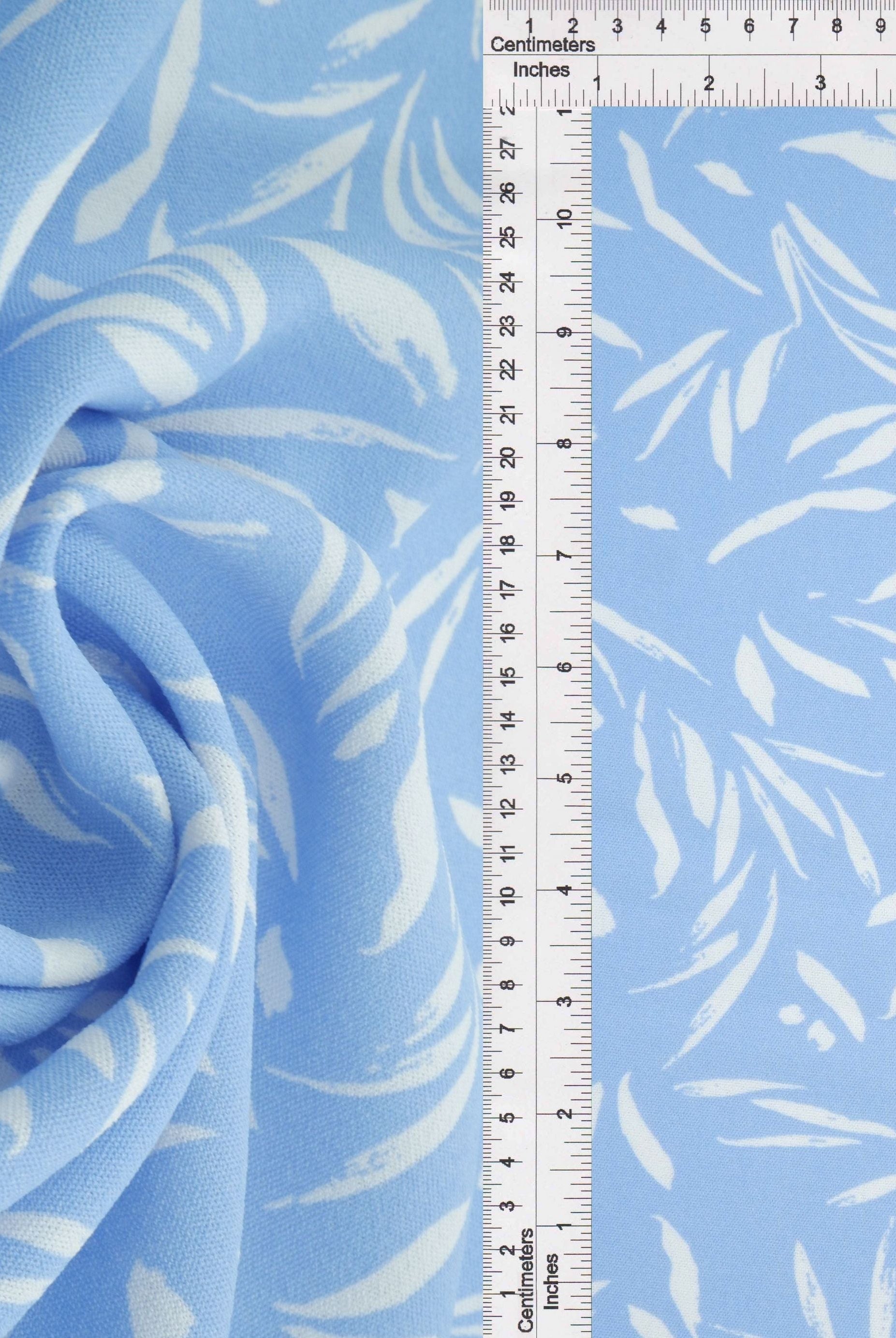 Airflow Leaf Print Cey Fabric - POP4178-MS11090