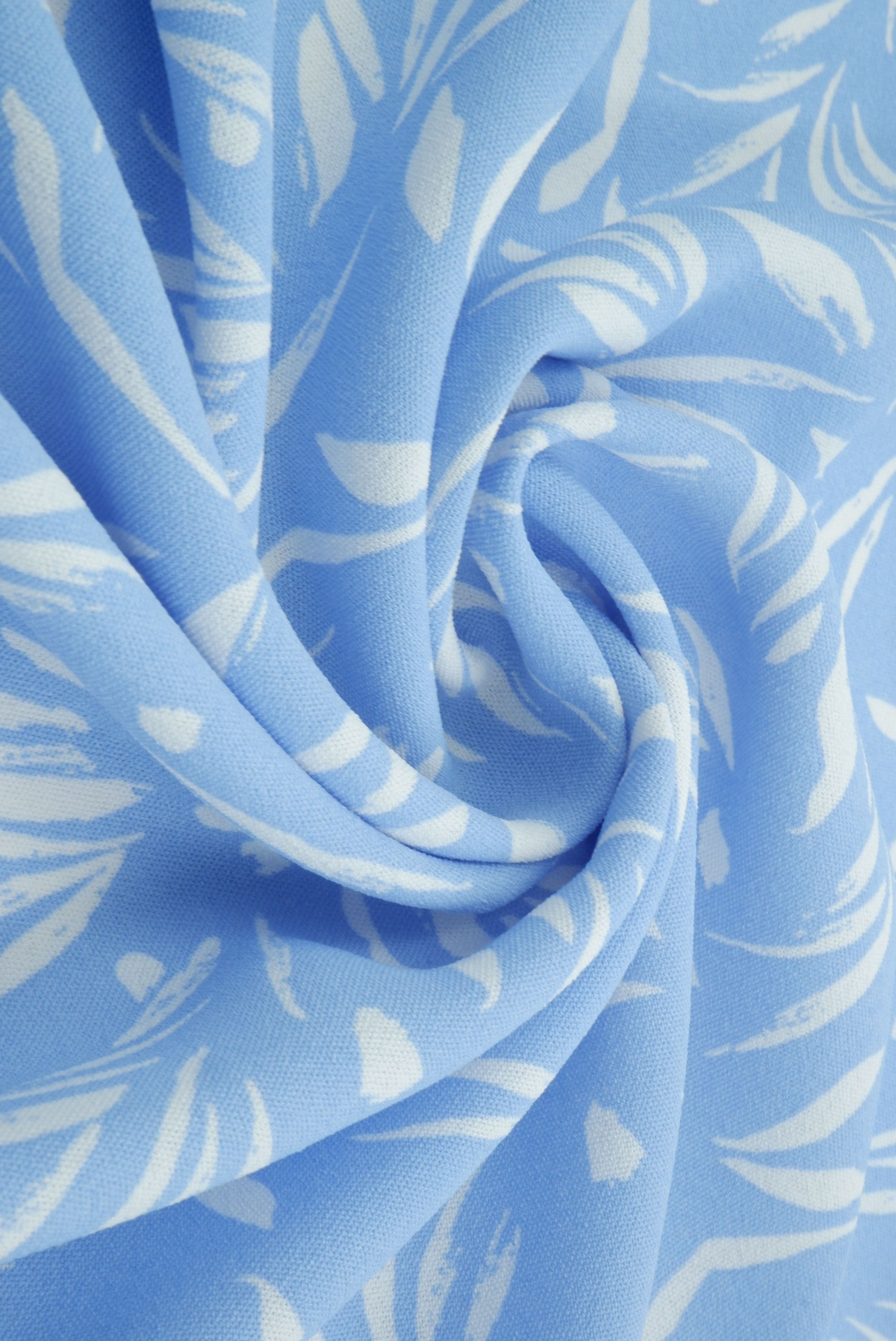 Airflow Leaf Print Cey Fabric - POP4178-MS11090