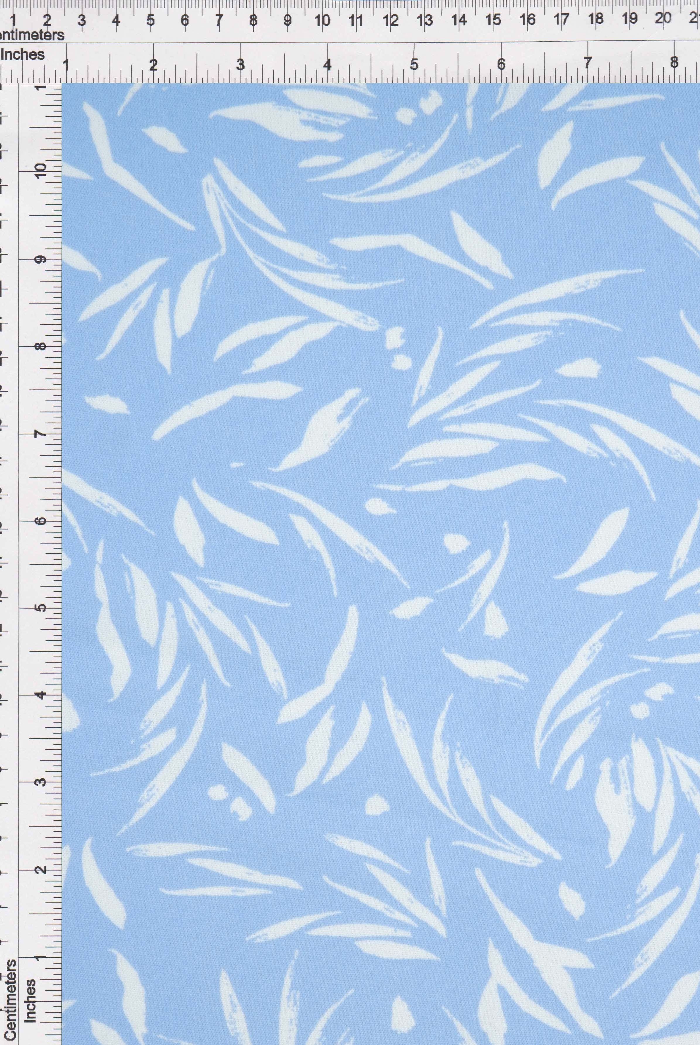 Airflow Leaf Print Cey Fabric - POP4178-MS11090