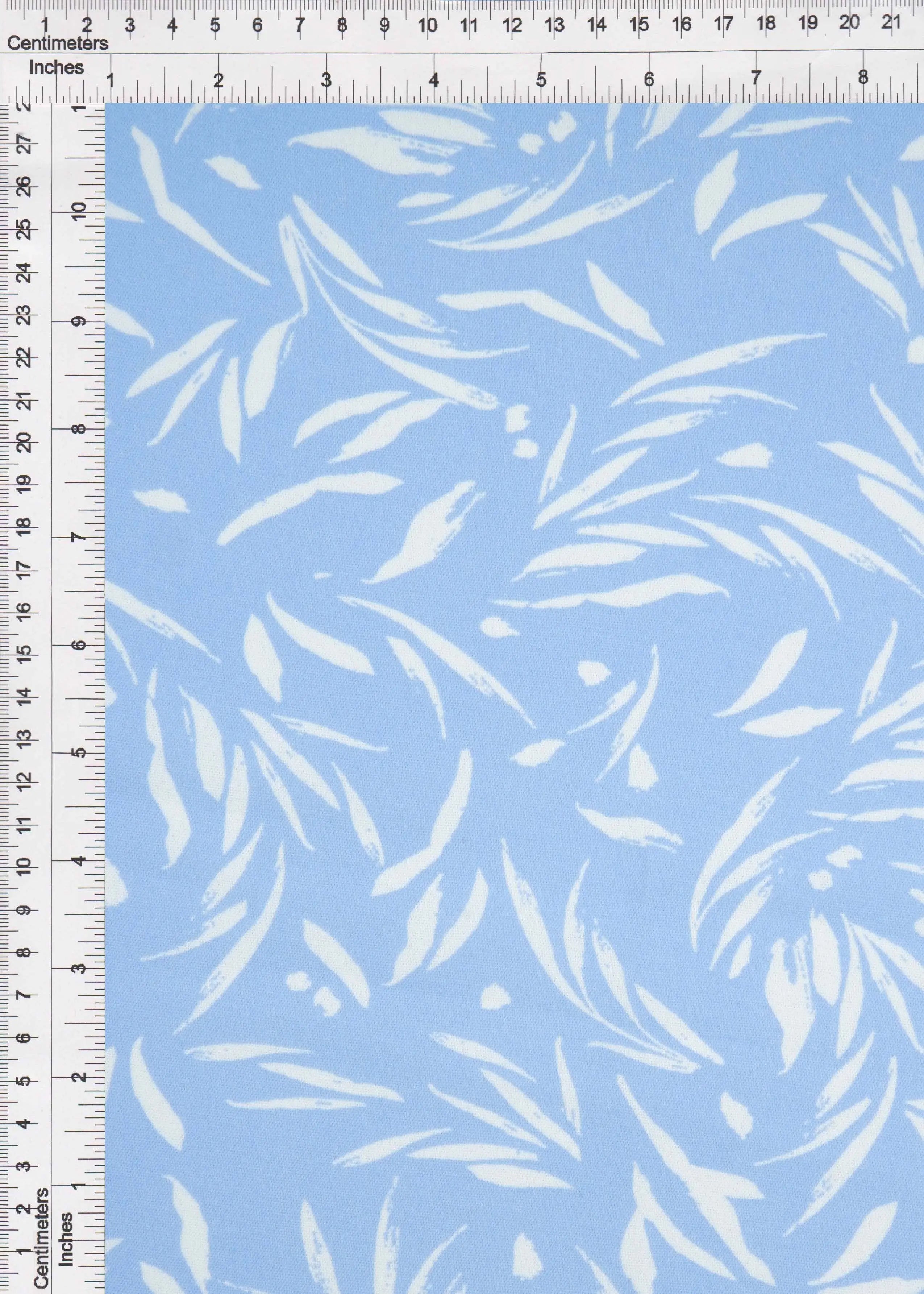 POP4178-MS11090 BLUE POWDER AIRFLOW BLOUSE BODYSUIT BOTTOMS CAMI CEY DRESS LEAF LOUNGEWEAR PANTS POLYESTER PRINT SKIRTS SUBLIMATION TOPS WOVEN