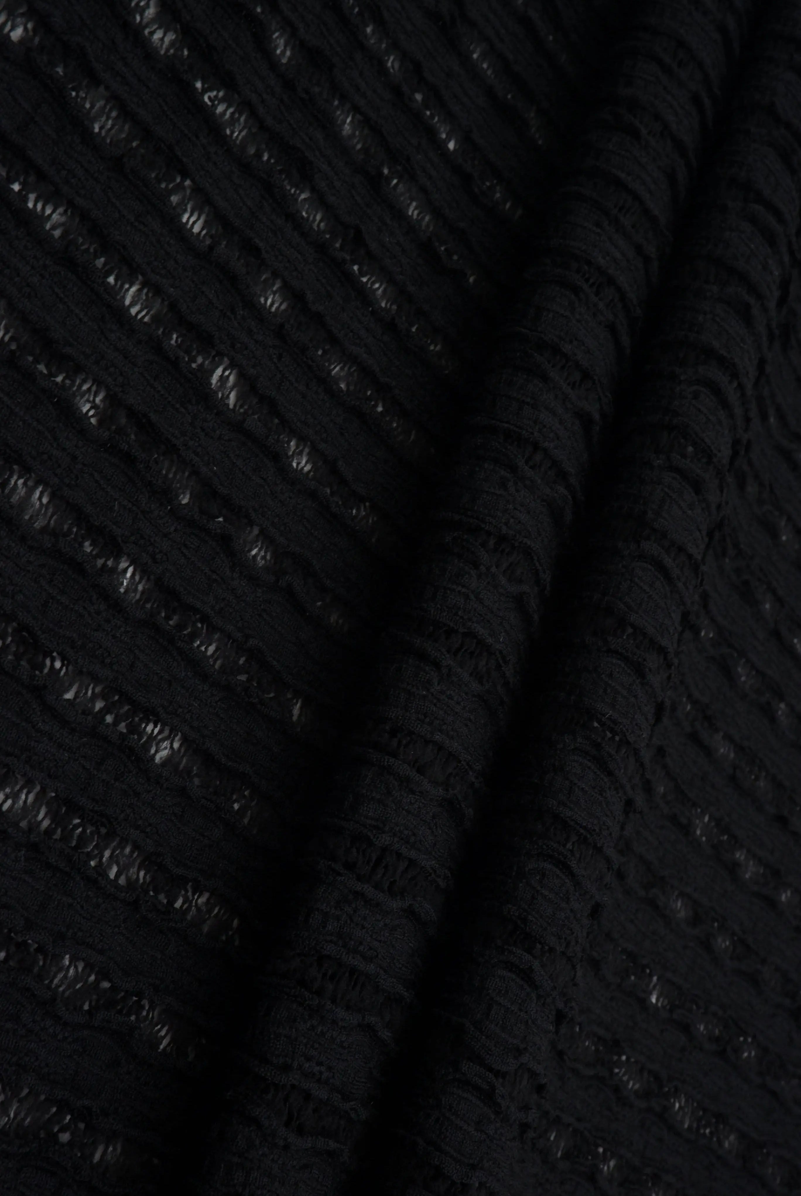 LACE4508 BLACK BLOUSE BODYSUIT BOTTOMS DRESS LACE PANTS POLYESTER SKIRTS SOLID SPANDEX STRIPE TOPS