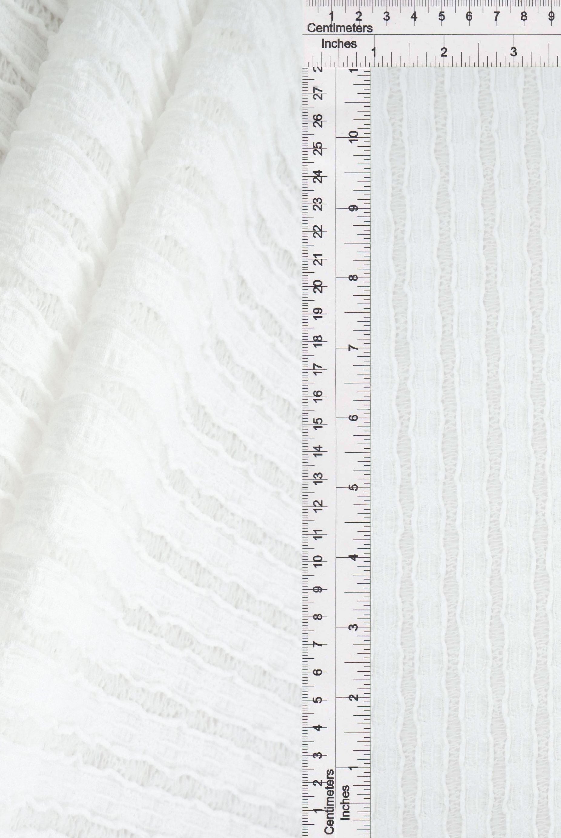 LACE4508 WHITE OPTIC BLOUSE BODYSUIT BOTTOMS DRESS LACE PANTS POLYESTER SKIRTS SOLID SPANDEX STRIPE TOPS