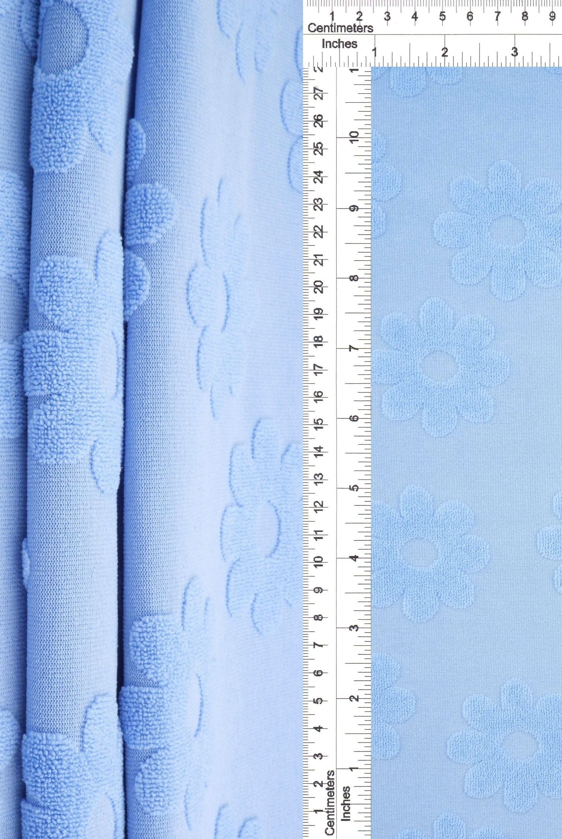 Daisy Floral Jacquard Knit Fabric - JACQ-4480