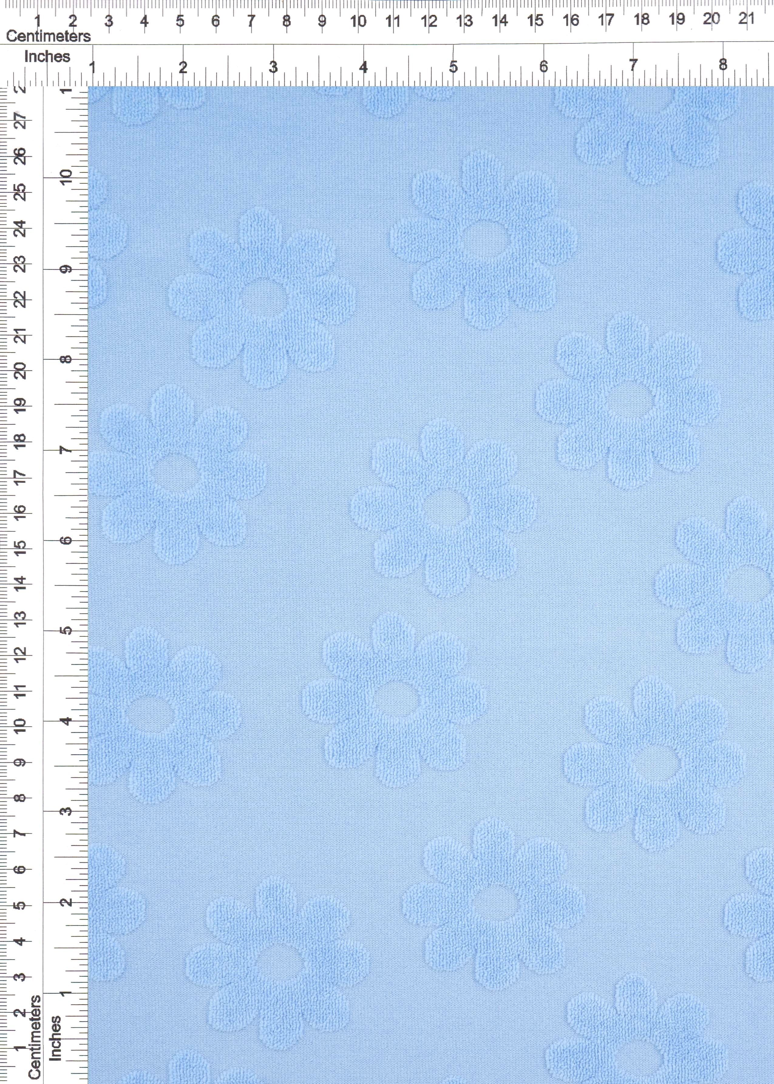 Daisy Floral Jacquard Knit Fabric - JACQ-4480