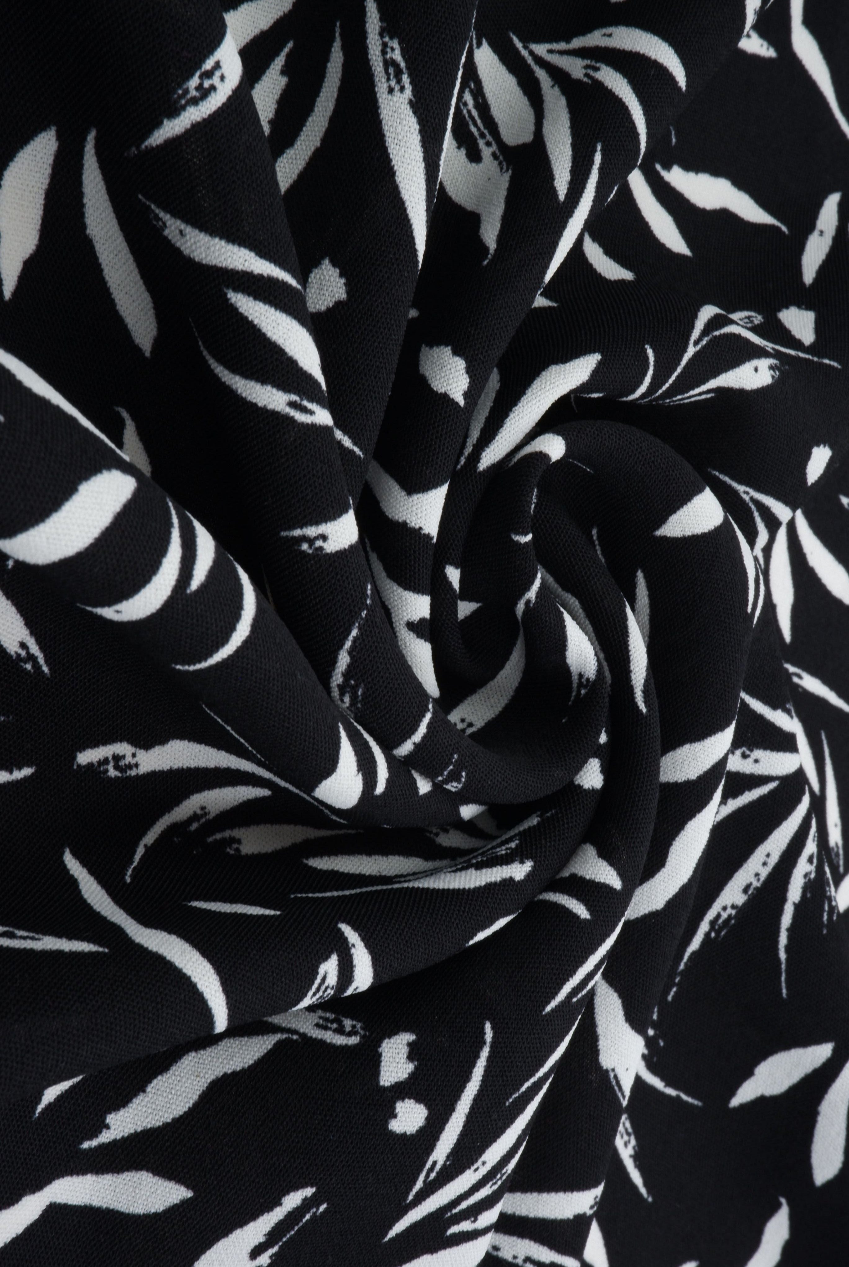 Airflow Leaf Print Cey Fabric - POP4178-MS11090