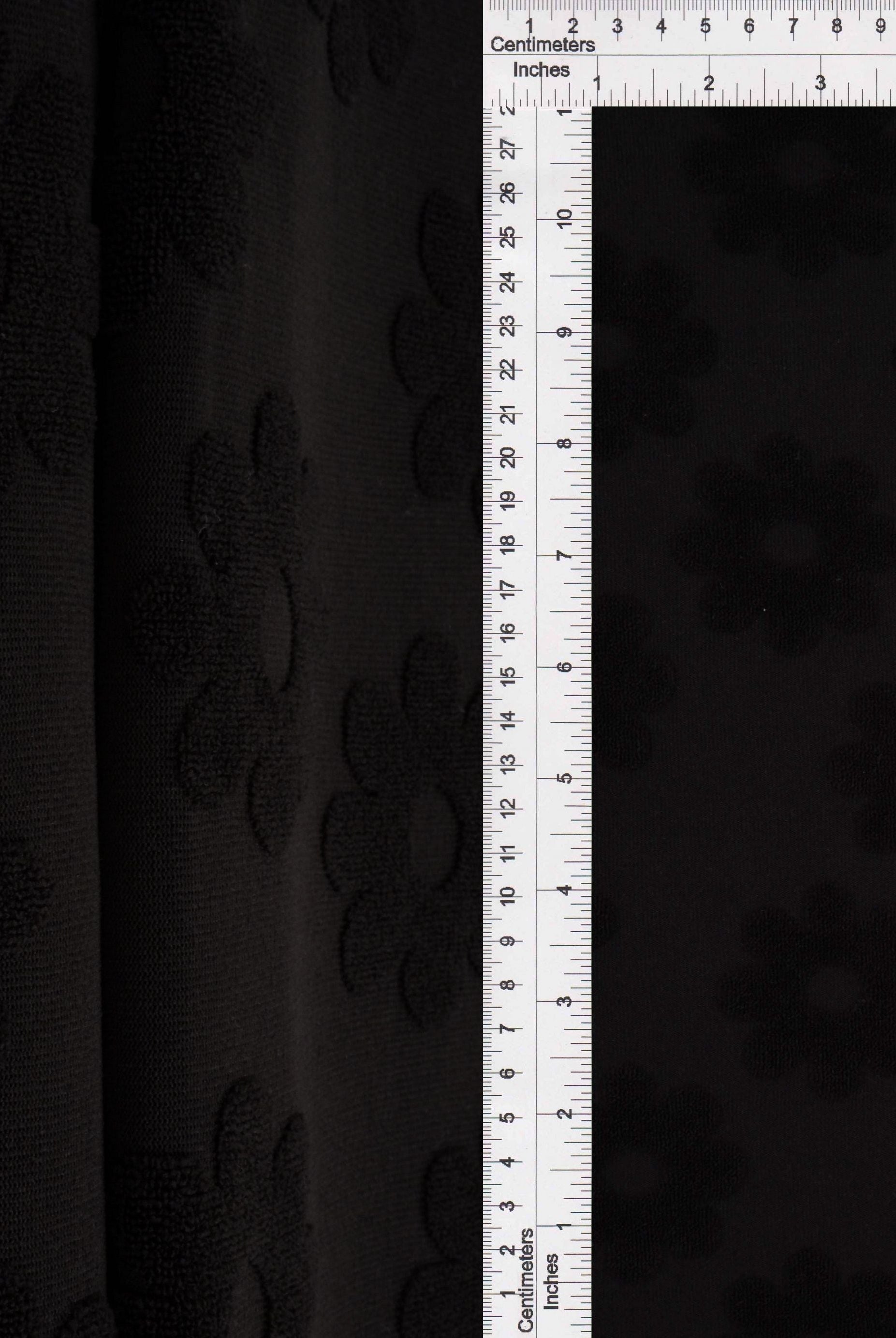 Daisy Floral Jacquard Knit Fabric - JACQ-4480