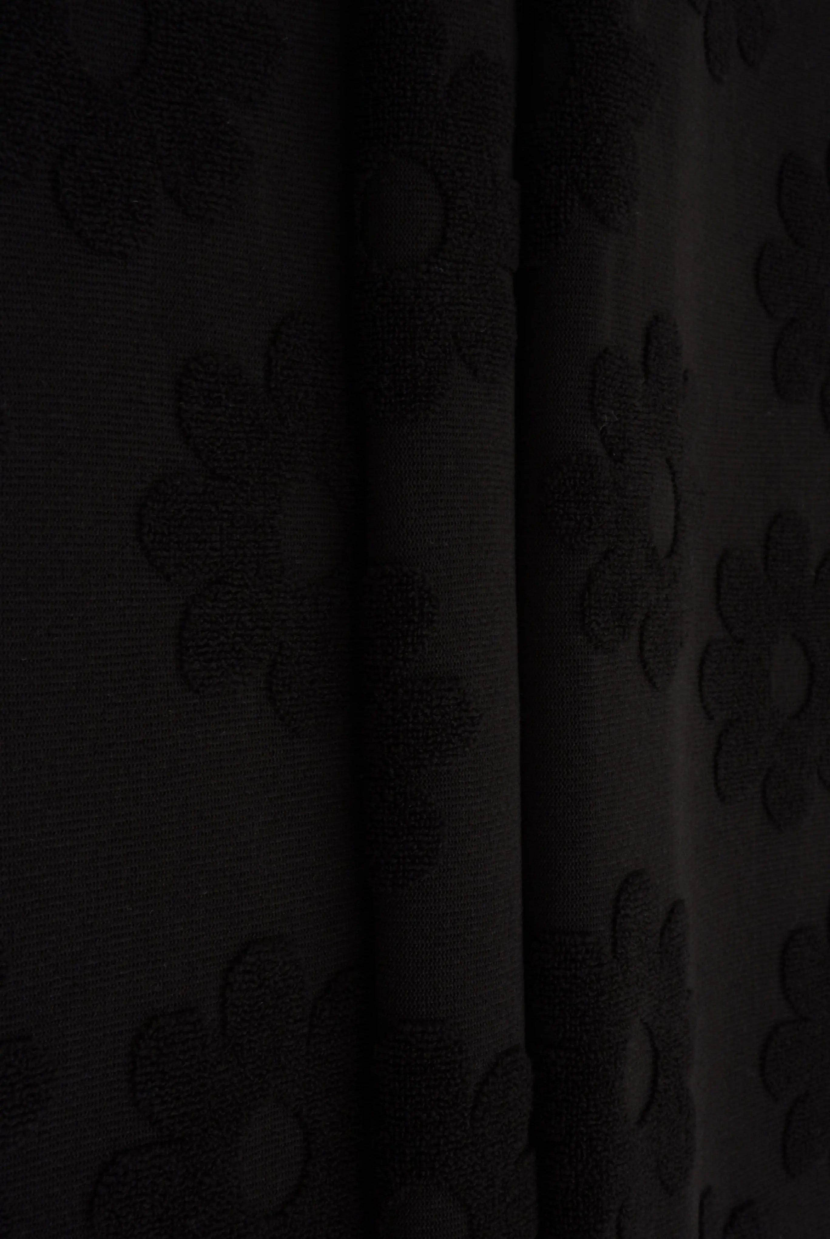 JACQ-4480 BLACK BOTTOMS DAISY FLOWER DRESS GEOMETRIC JACQUARD KNIT LIVERPOOL OUTERWEAR PANTS POLYESTER SKIRTS SOLID SPANDEX STRETCH SWEATER TOPS