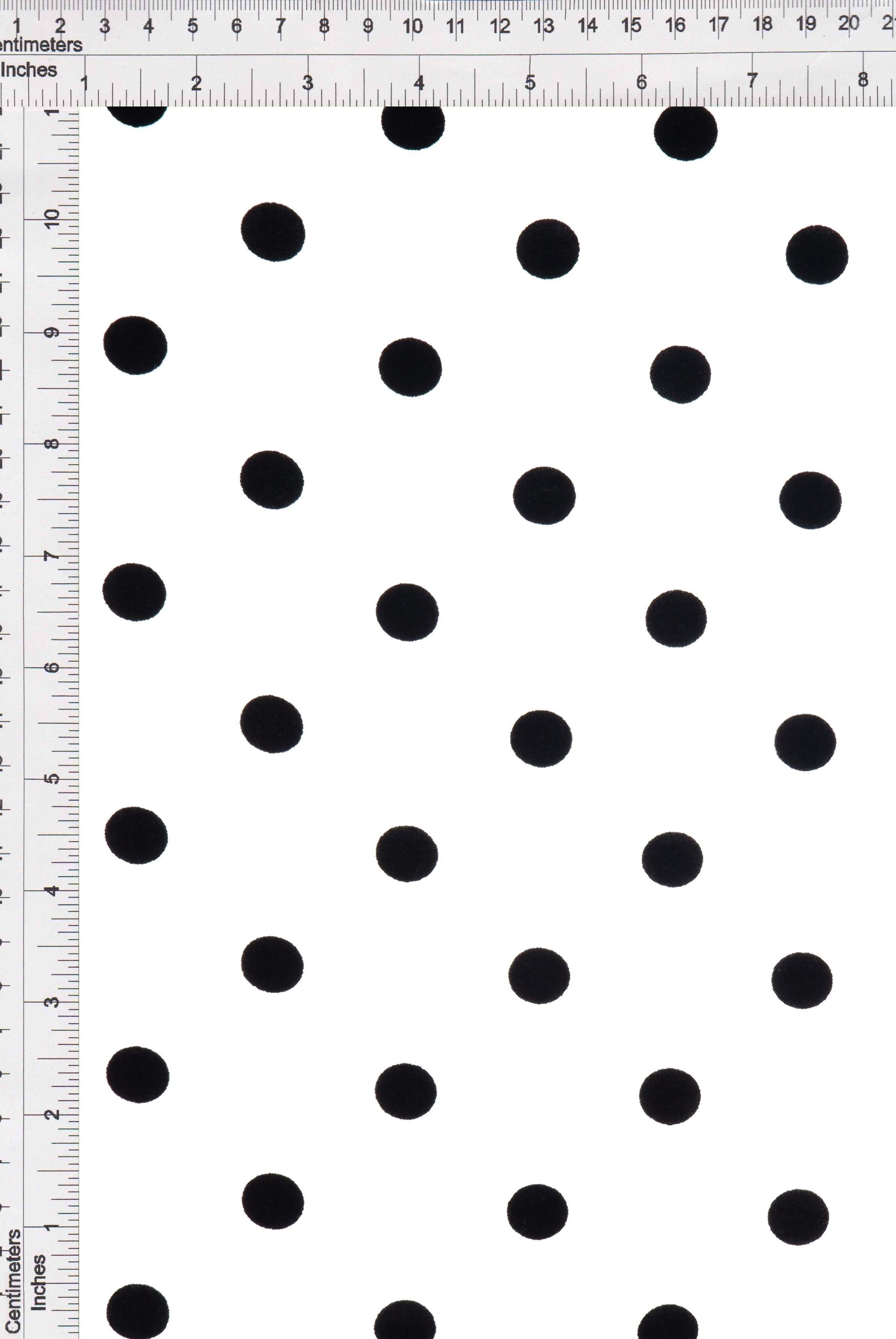 Rayon Challis Polka Dot Print - POP948-SE90548