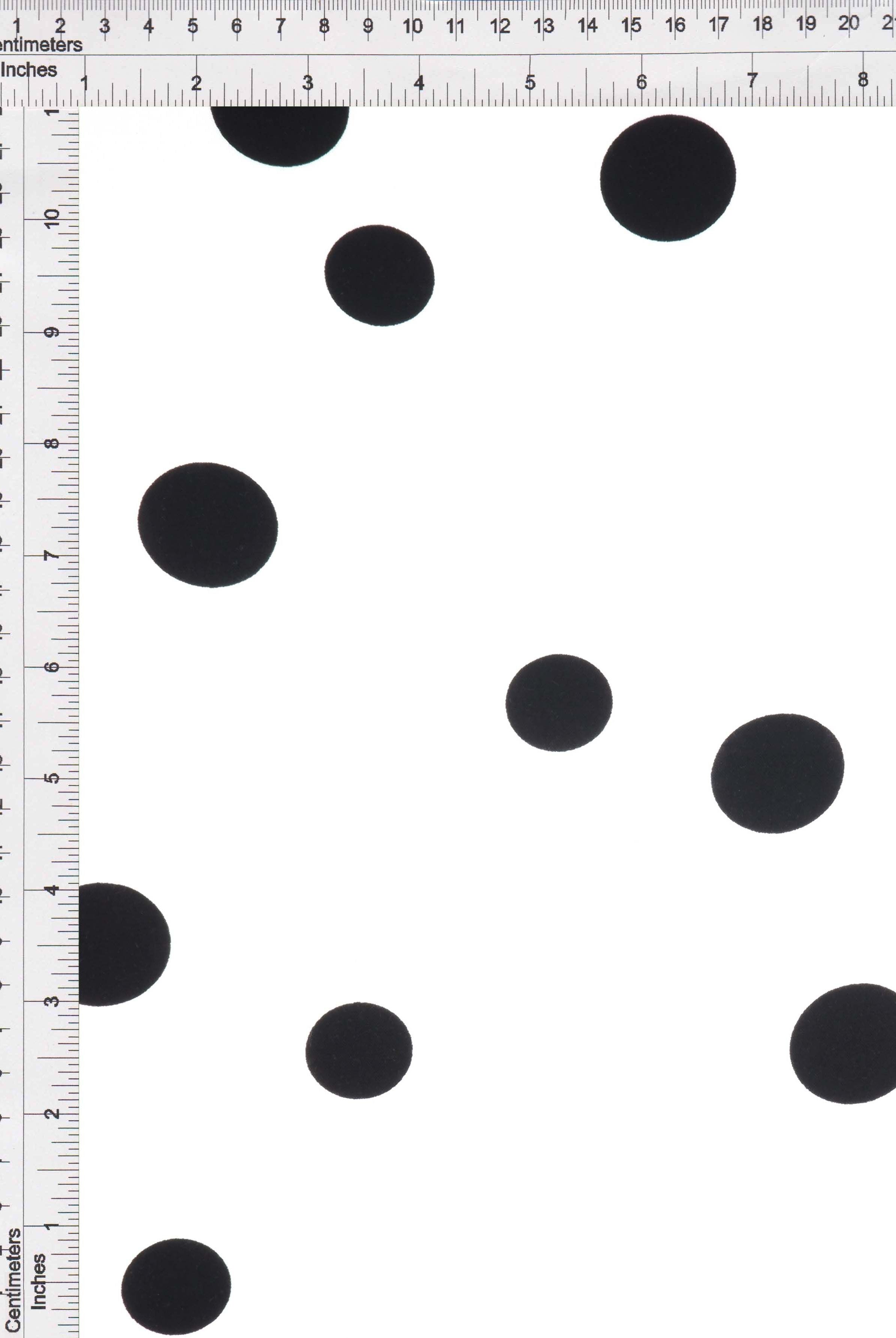 Rayon Challis Polka Dot Print - POP948-MS11094