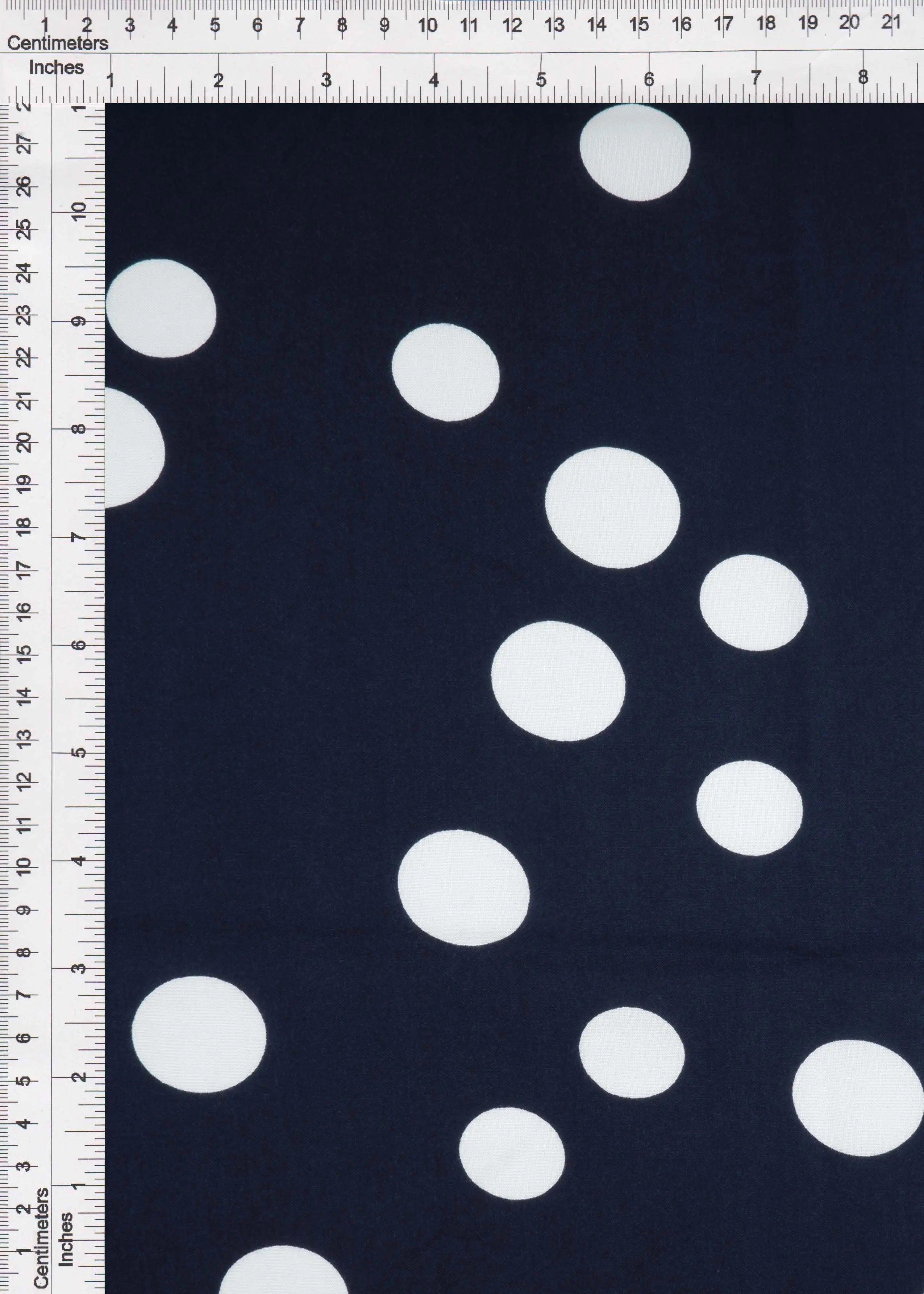 POP948-MS11094 NAVY/IVORY BLACK BLOUSE BLUE BOTTOMS CAMI CHALLIS DOT DRESS IVORY NAVY PANTS PRINT RAYON SKIRTS TOPS WOVEN