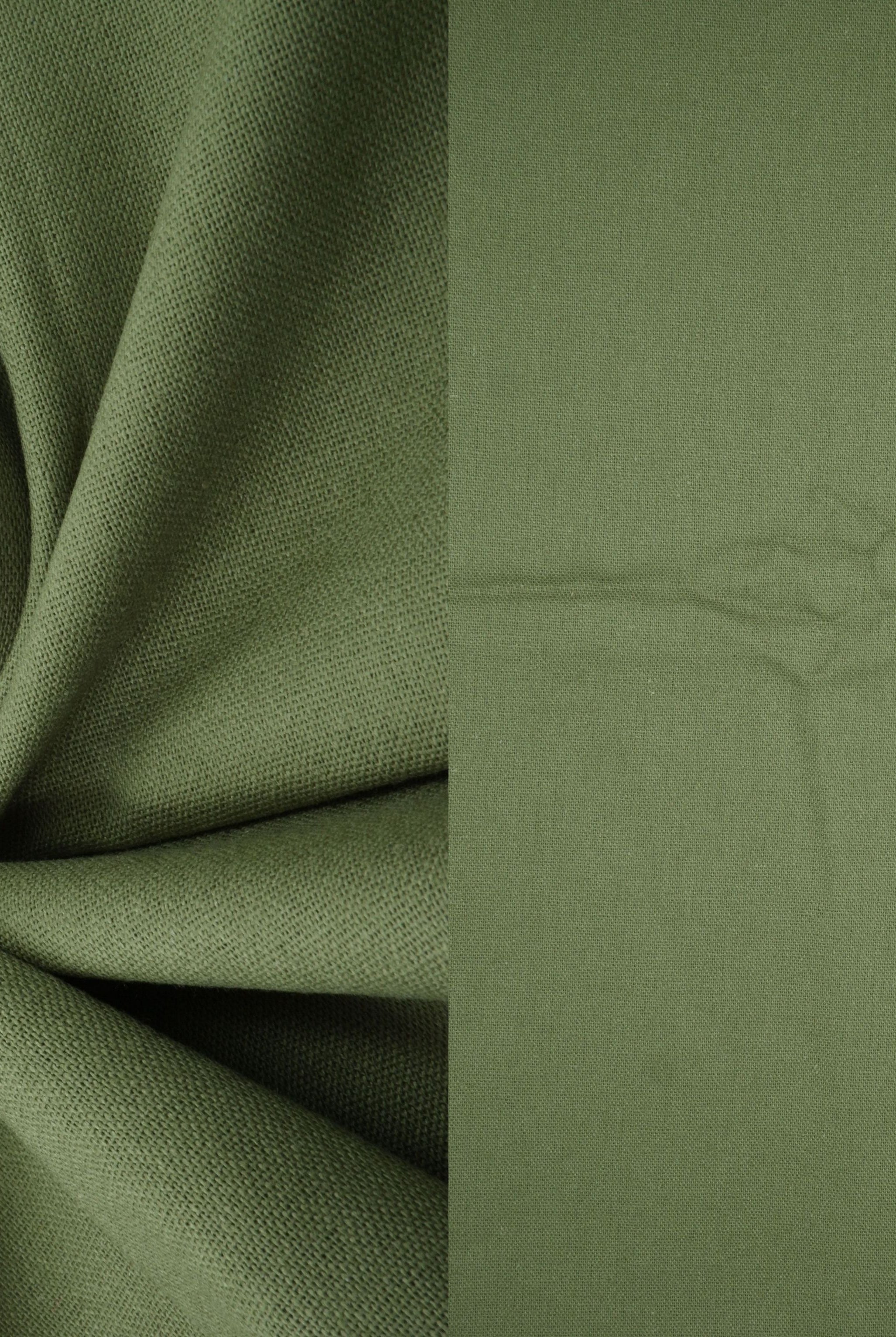 Linen Viscose Solid Woven Fabric - LIN-1500
