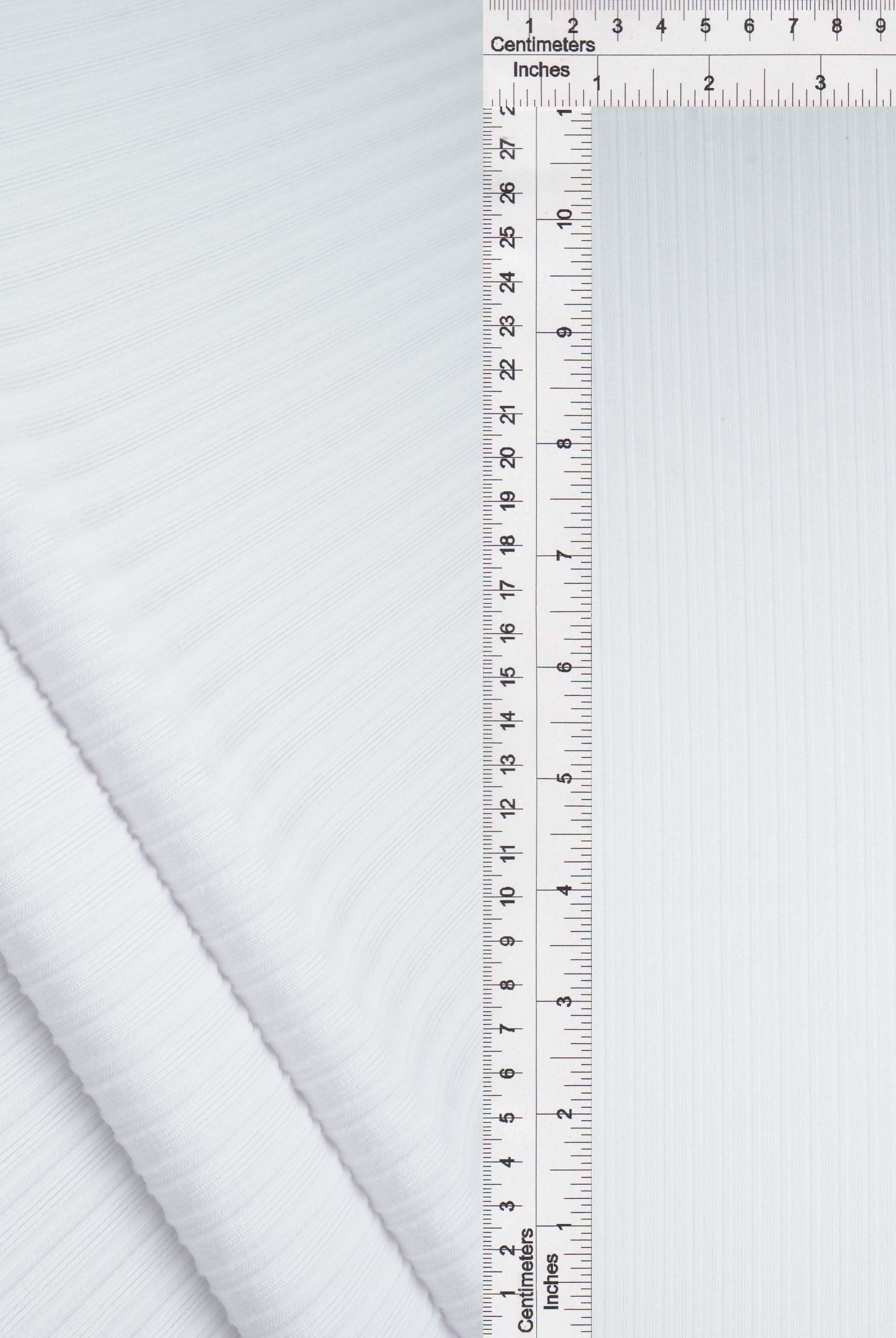 Rib Solid Stretch Knit Fabric - KNT4135