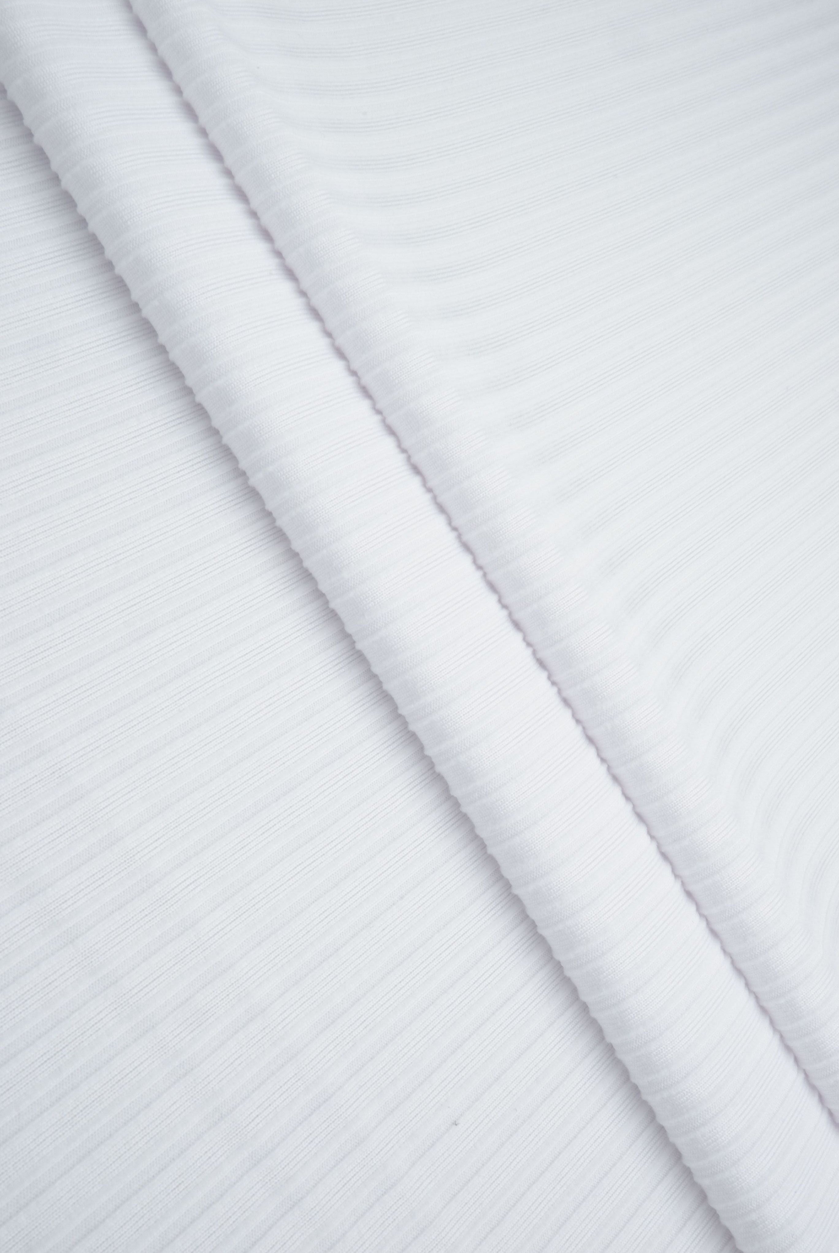 Rib Solid Stretch Knit Fabric - KNT4135