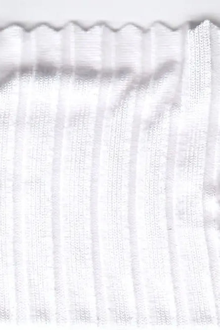 KNT4135 WHITE-225 ACTIVEWEAR BIKER SHORTS BODYSUIT BOTTOMS CAMI DRESS KNIT LOUNGEWEAR NO-PRINT PANTS POLYESTER RIB 8X3 SOLID SPANDEX STRETCH SUBLIMATION T-SHIRT TOPS TUNICS WHITE YUMMY