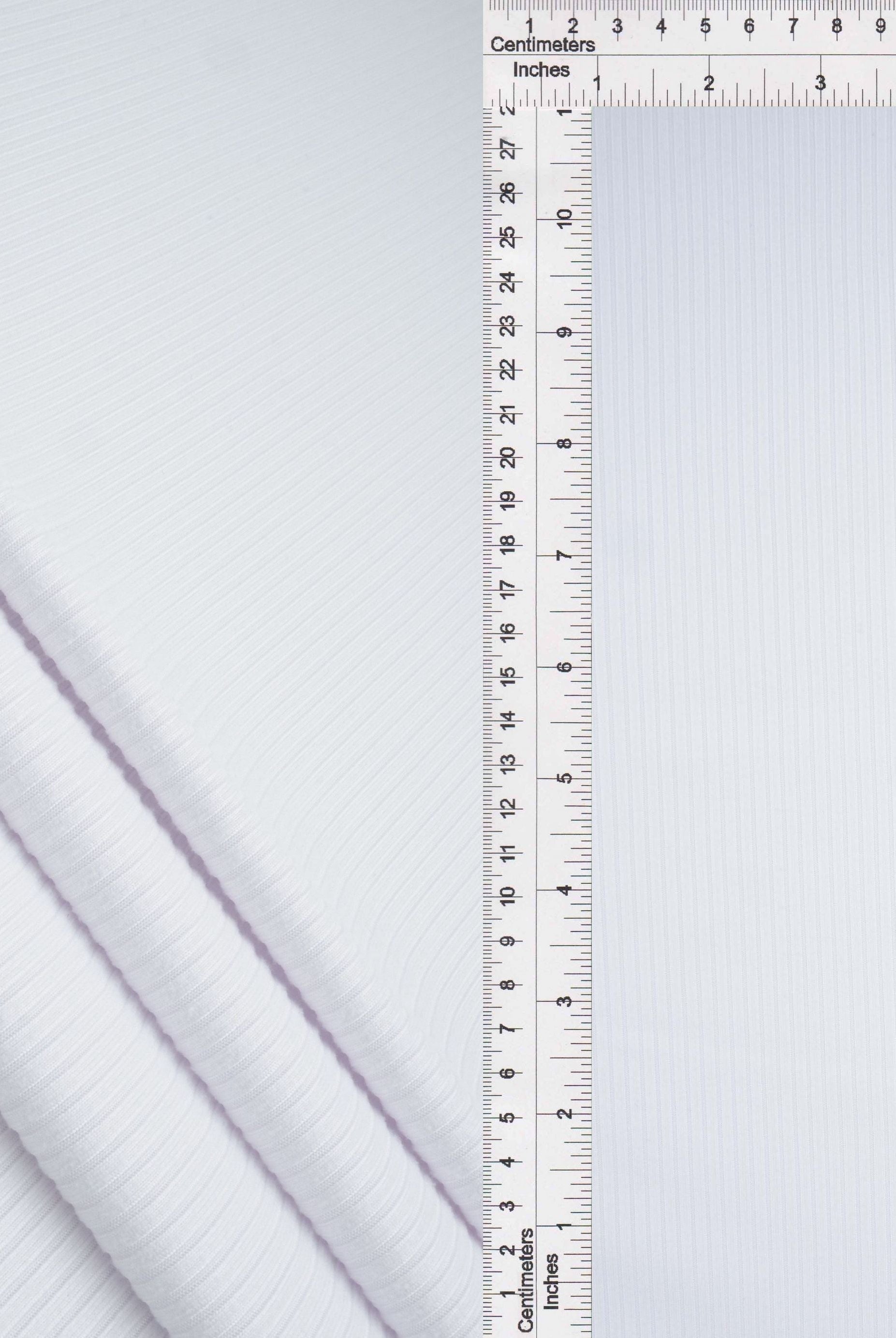 Rib Solid Stretch Knit Fabric - KNT4151