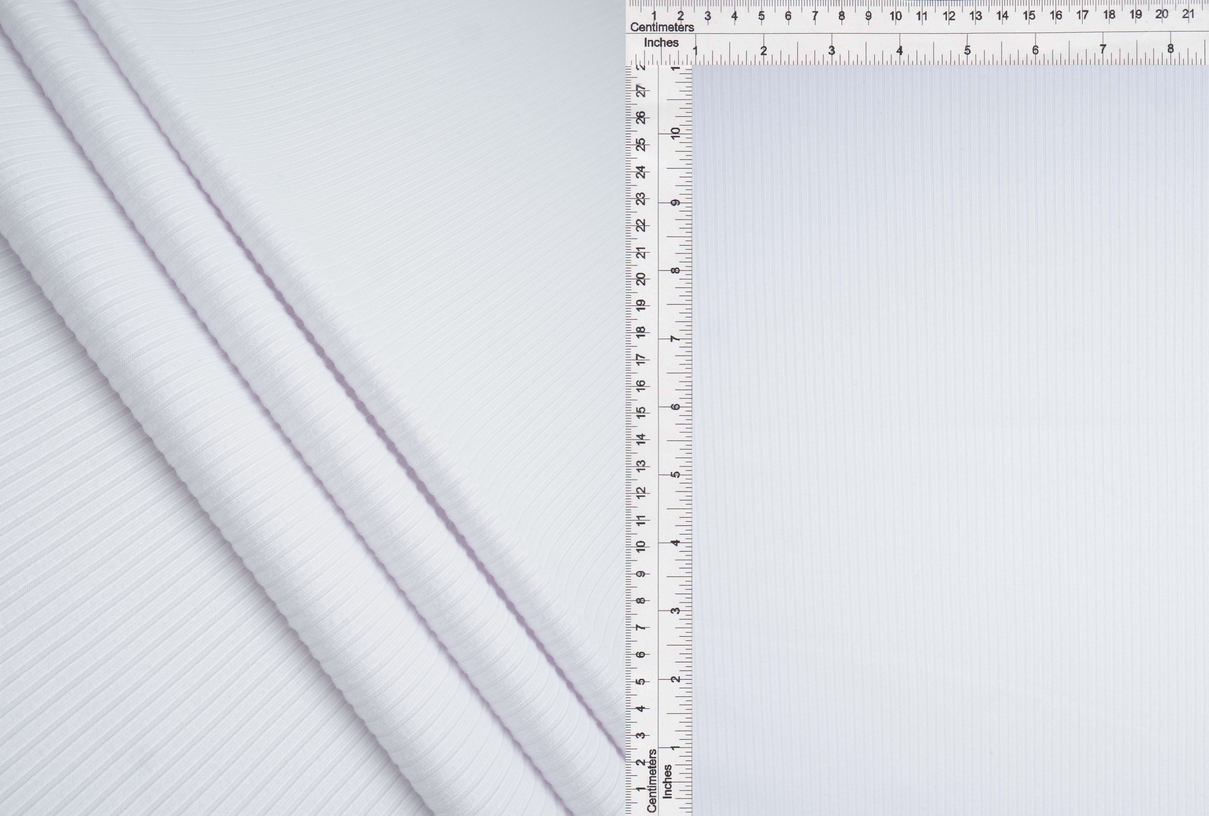 KNT4151 WHITE-225 BIKER SHORTS BODYSUIT BOTTOMS CAMI DRESS KNIT LOUNGEWEAR NO-PRINT PANTS POLYESTER RIB 4X2 SKIRTS SOLID SPANDEX STRETCH T-SHIRT TOPS TUNICS WHITE YUMMY