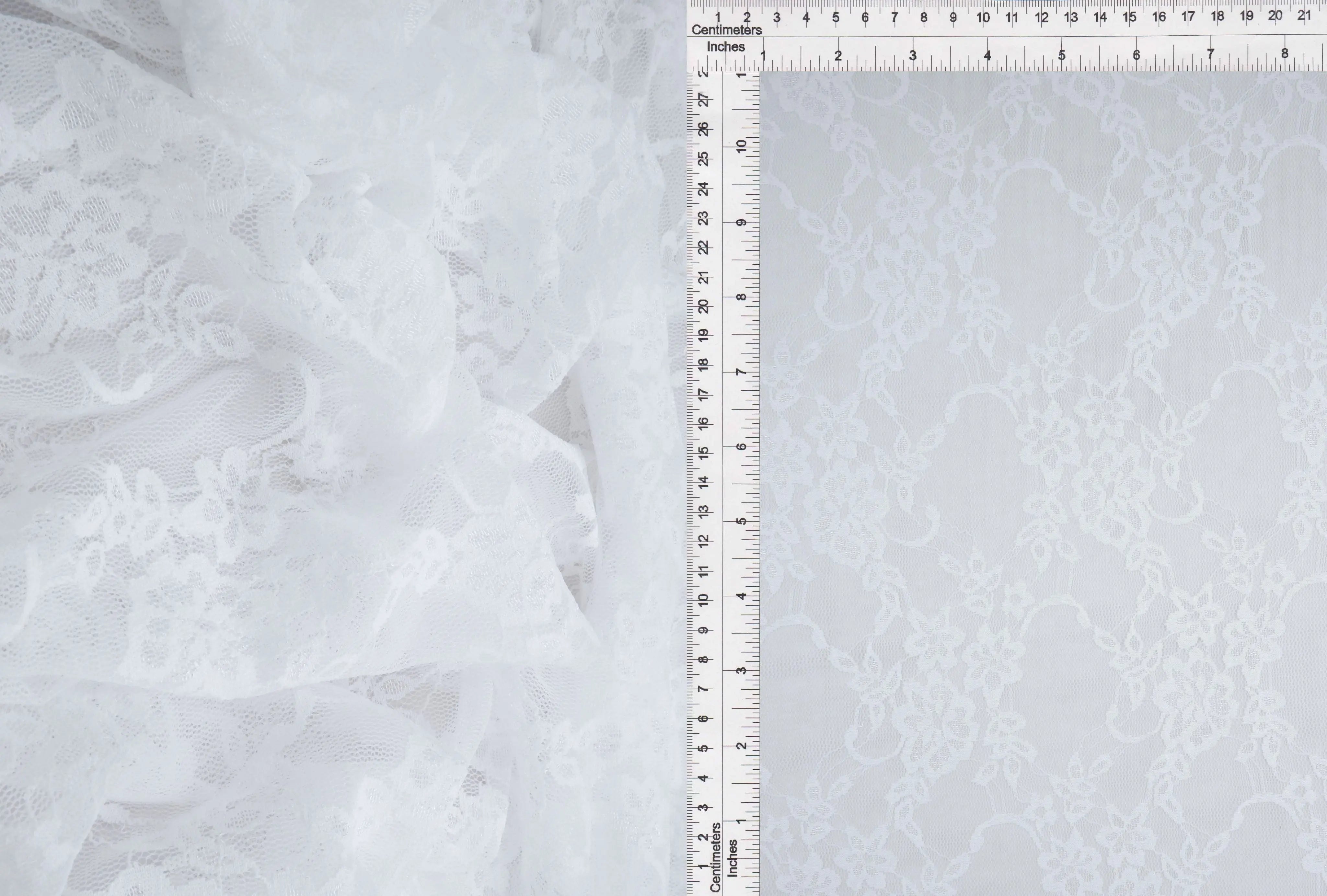 LACE-1483 OFF-WHITE BLOUSE BOTTOMS CAMI CREAM DRESS FLORAL IVORY LACE LOUNGEWEAR NYLON SKIRTS SOLID SPANDEX TOPS WHITE