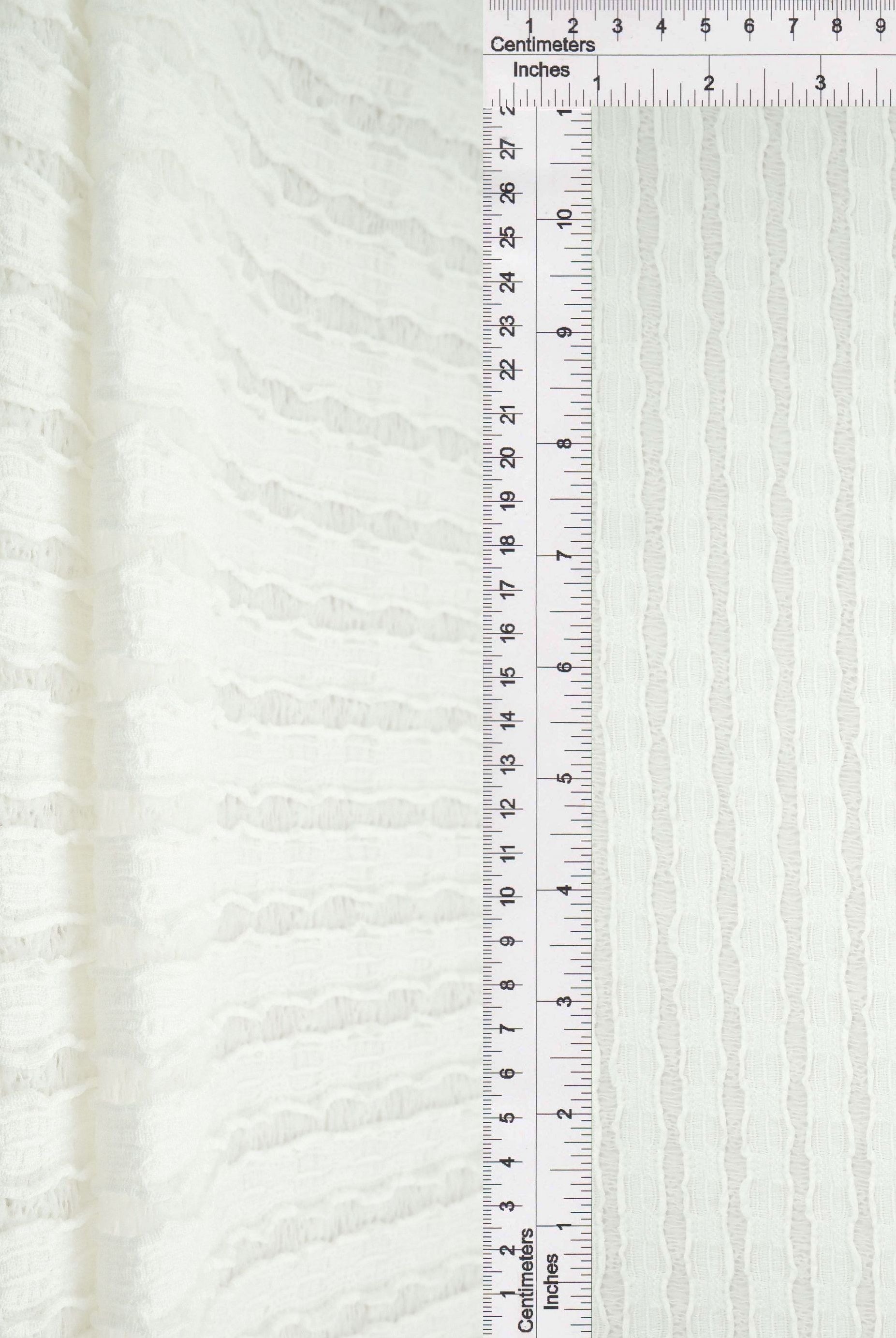 LACE4508 IVORY BLOUSE BODYSUIT BOTTOMS DRESS LACE PANTS POLYESTER SKIRTS SOLID SPANDEX STRIPE TOPS