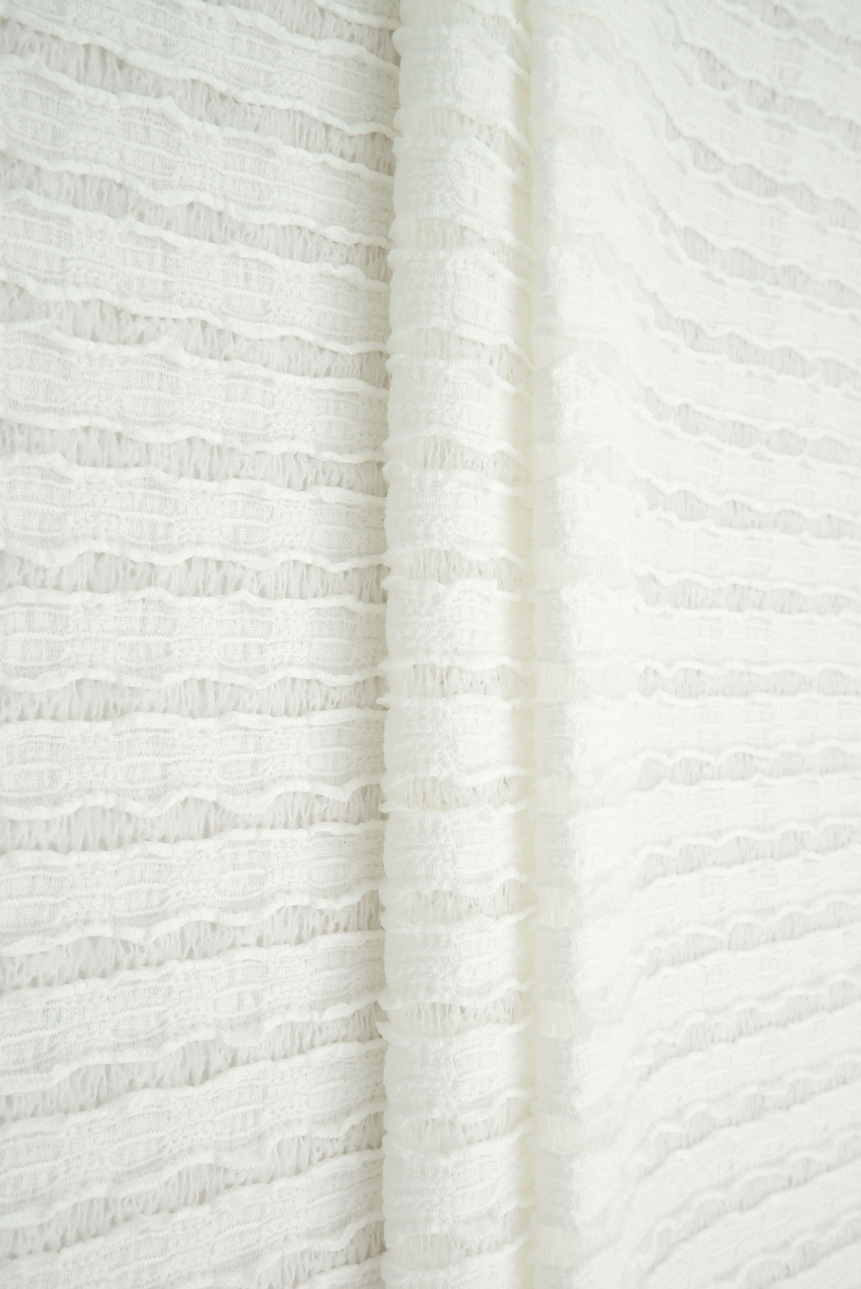 LACE4508 IVORY BLOUSE BODYSUIT BOTTOMS DRESS LACE PANTS POLYESTER SKIRTS SOLID SPANDEX STRIPE TOPS