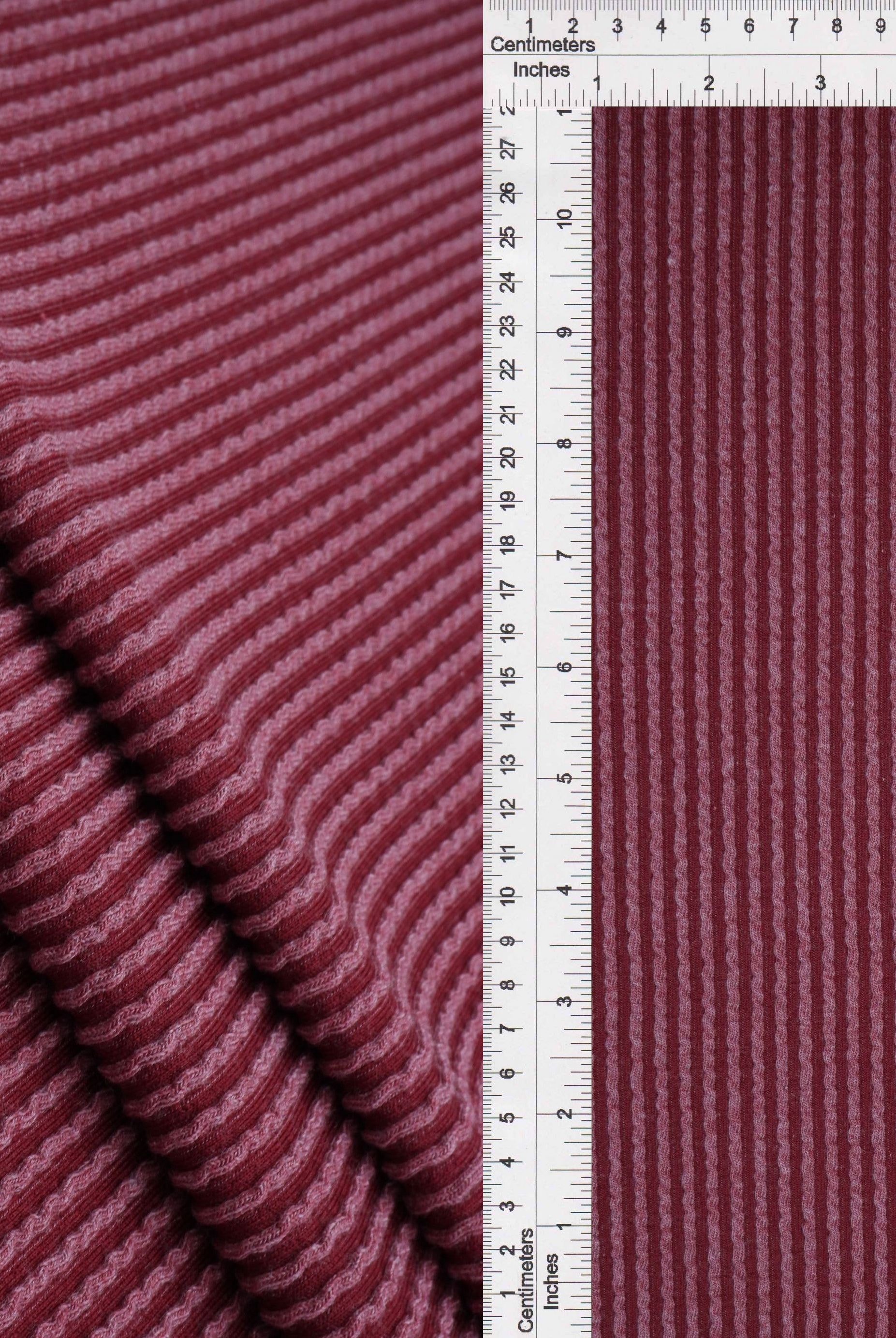 KNT4463 BURGUNDY BODYSUIT BOTTOMS BURGUNDI CAMI DOUBLE KNIT DRESS JACQUARD LOUNGEWEAR NO-PRINT PANTS POLYESTER RAYON RIB SOLID SPANDEX STRETCH SWEATER T-SHIRT URBAN