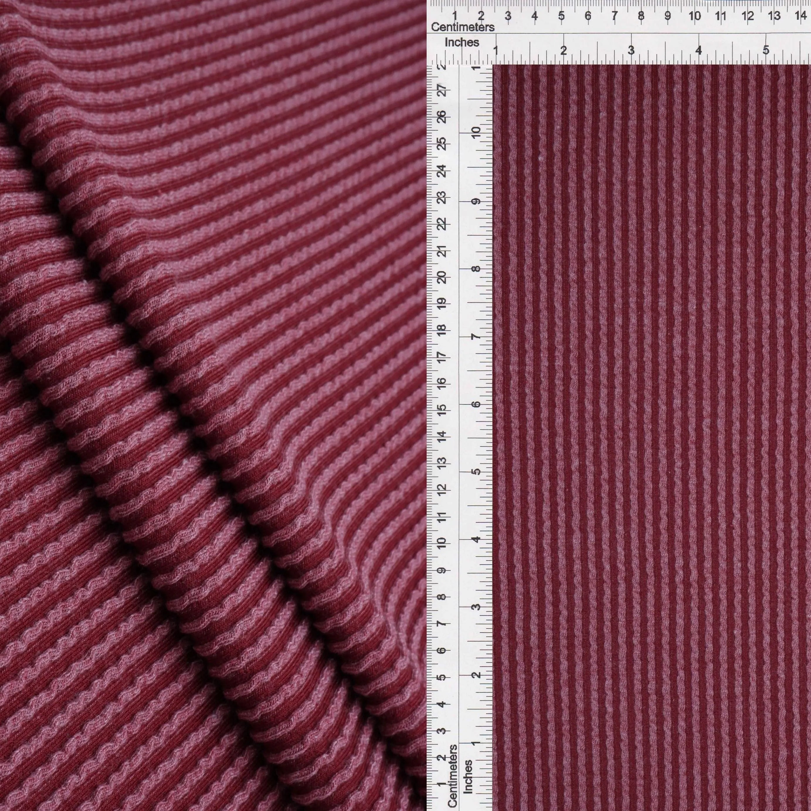 KNT4463 BURGUNDY BODYSUIT BOTTOMS BURGUNDI CAMI DOUBLE KNIT DRESS JACQUARD LOUNGEWEAR NO-PRINT PANTS POLYESTER RAYON RIB SOLID SPANDEX STRETCH SWEATER T-SHIRT URBAN