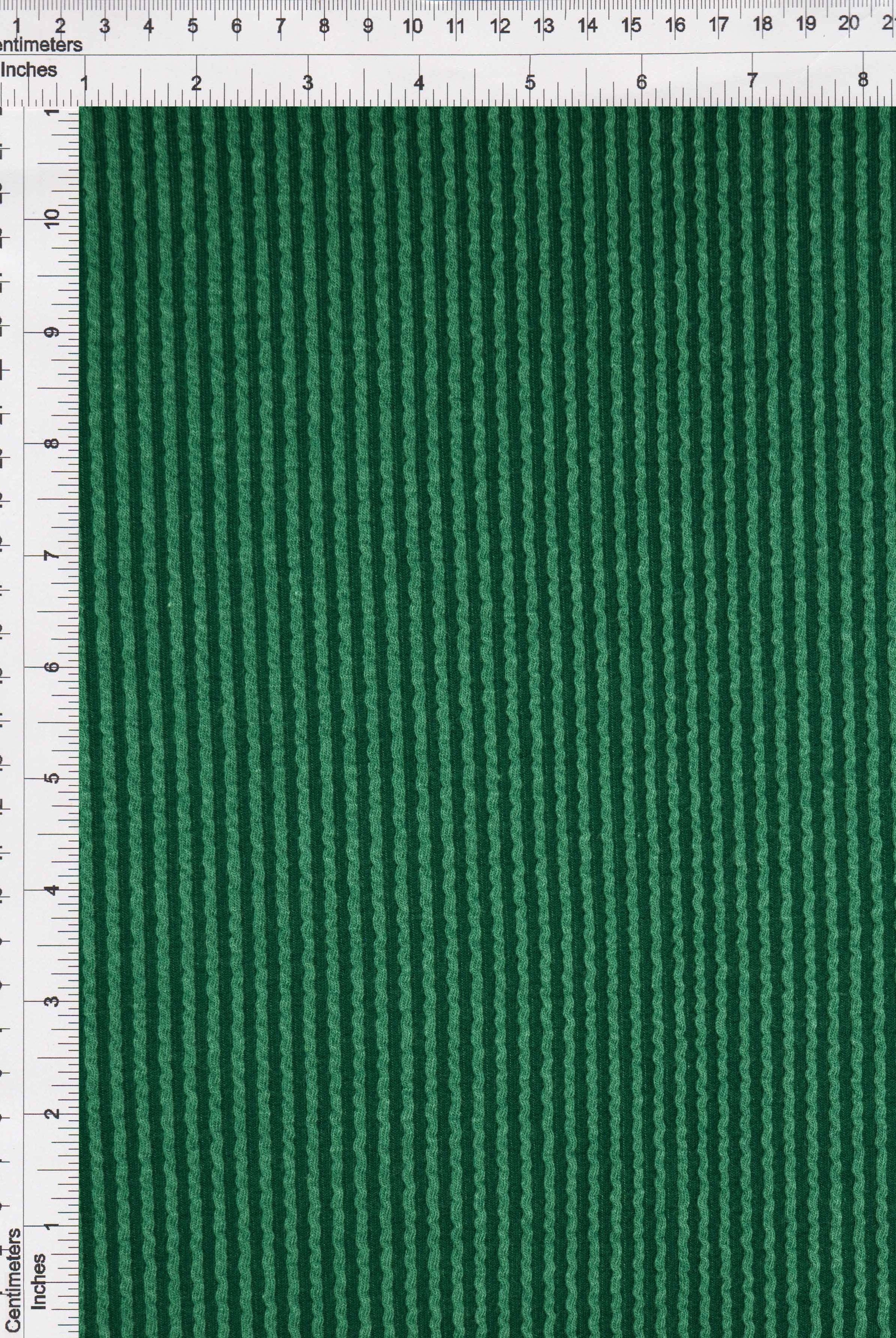 Jacquard Double Knit Rib Stretch Fabric - KNT4463